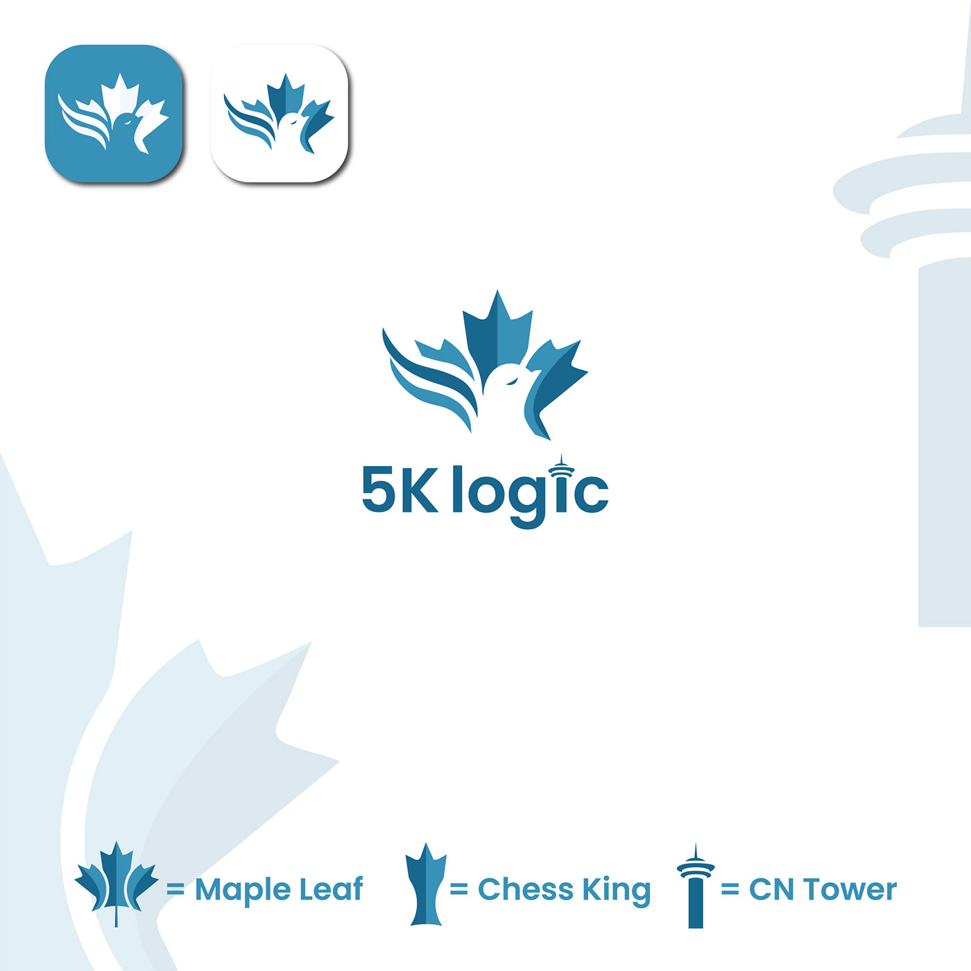 logo Logo Design logofolio best logo Modern Logo cn tower maple leaf logo Maple Leaf vect plus canadian leaf