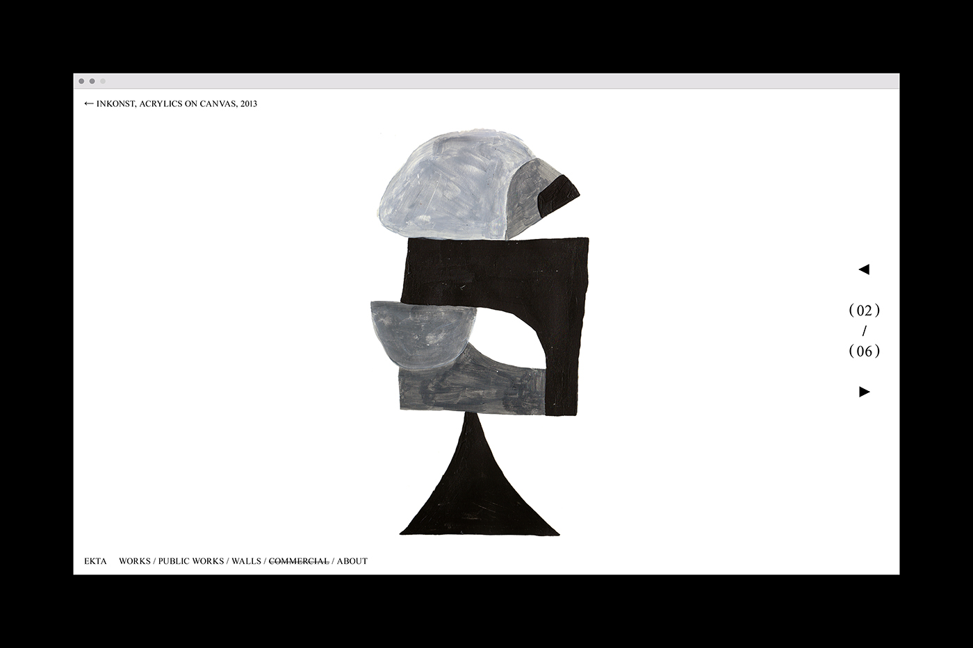 artist Website portfolio Responsive typography   Webdesign