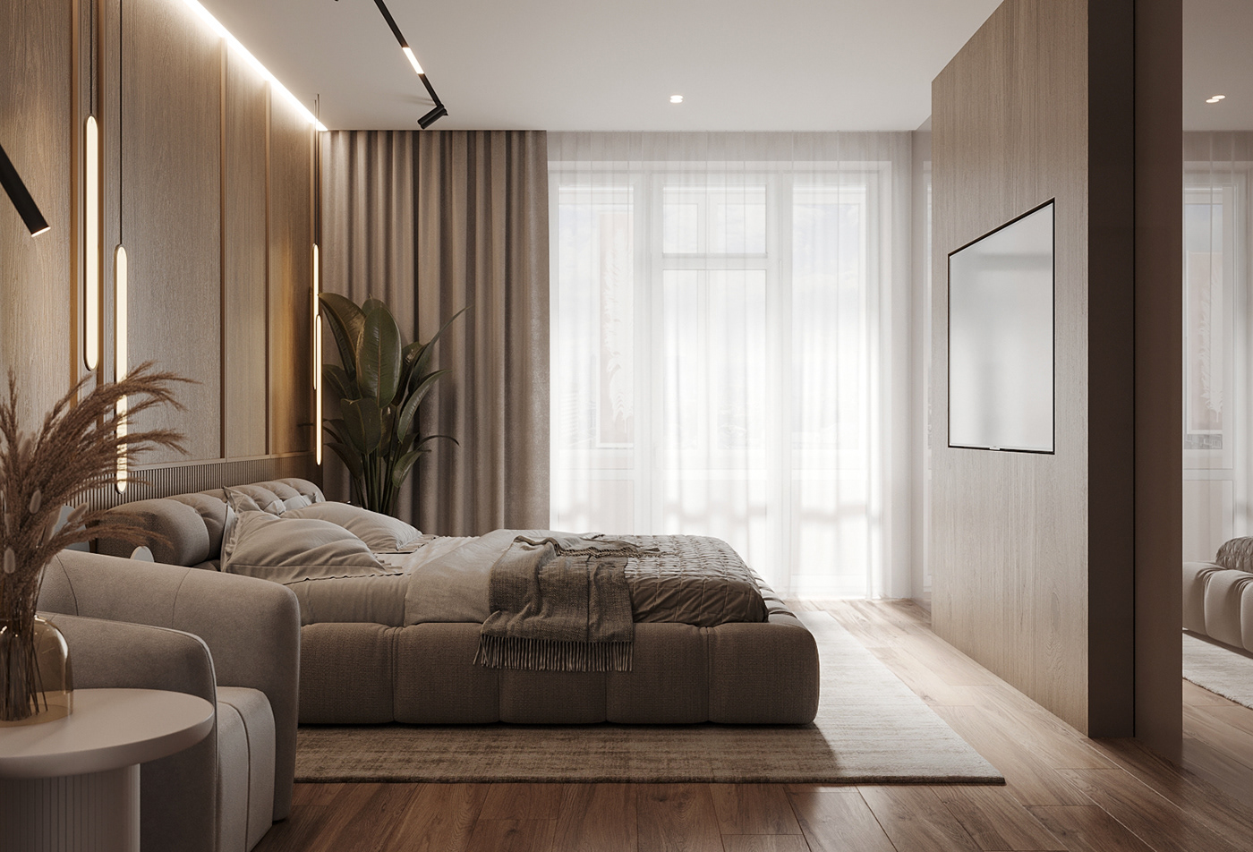 architecture interior design  Interior 3ds max Kyiv corona render  visualization modern Render
