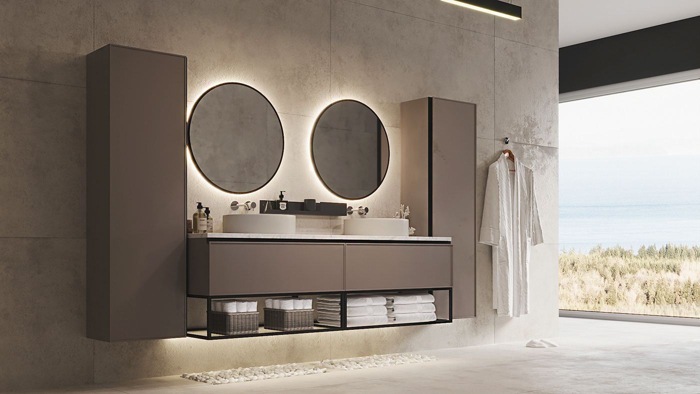 3dvisualization bathroom CG CoronaRender  home decor home design interior design  renderer дизайн интерьера