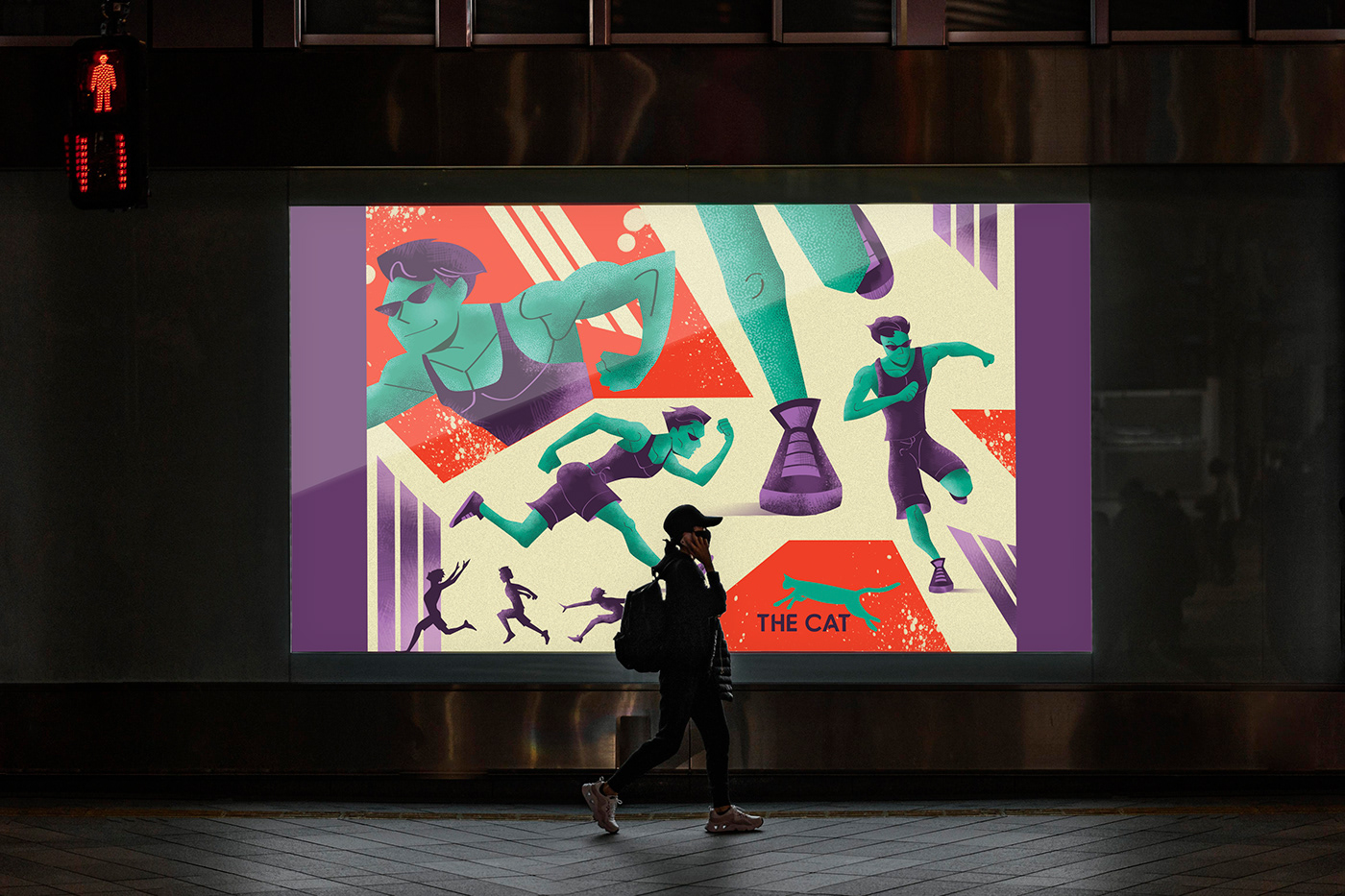 Advertising  Character design  concept art Digital Art  ILLUSTRATION  Nike shoes sneakers sports tenis