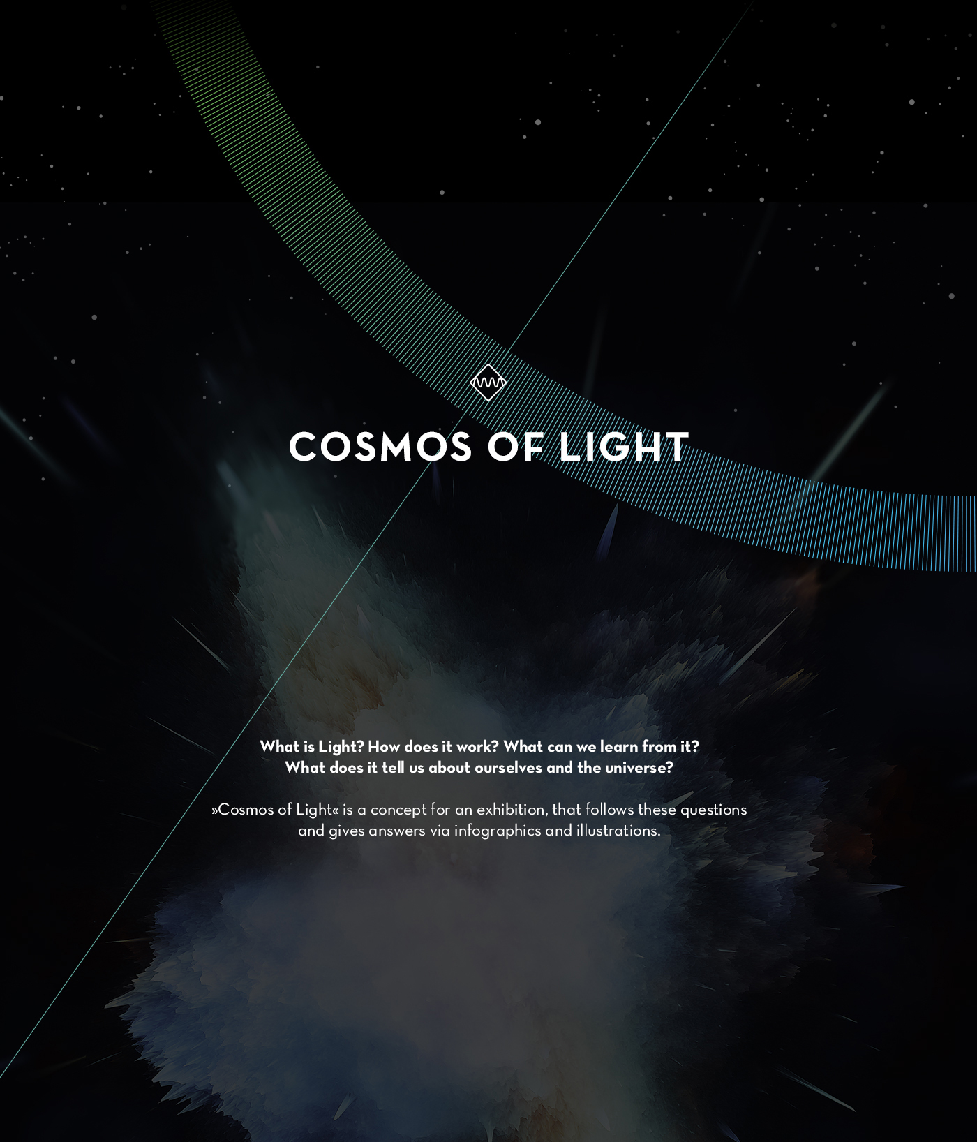 Adobe Portfolio cosmos light universe earth Telescope observatory physics astronomy colors planet star black hole infographic concept science