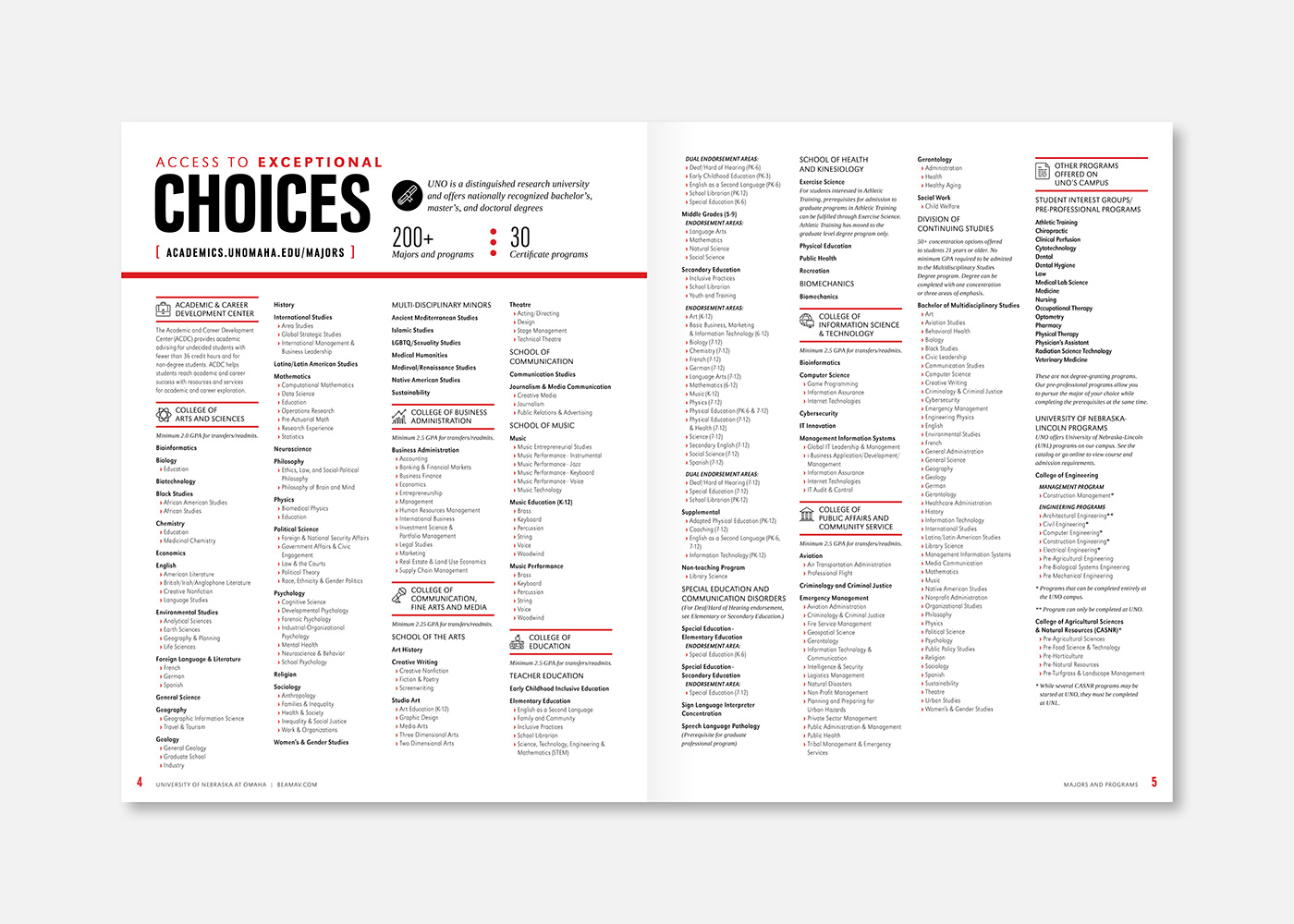 University college brochure viewbook higher education marketing   Layout magazine editorial design  print