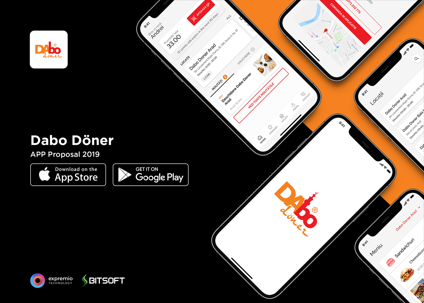 app Food  UI/UX user interface