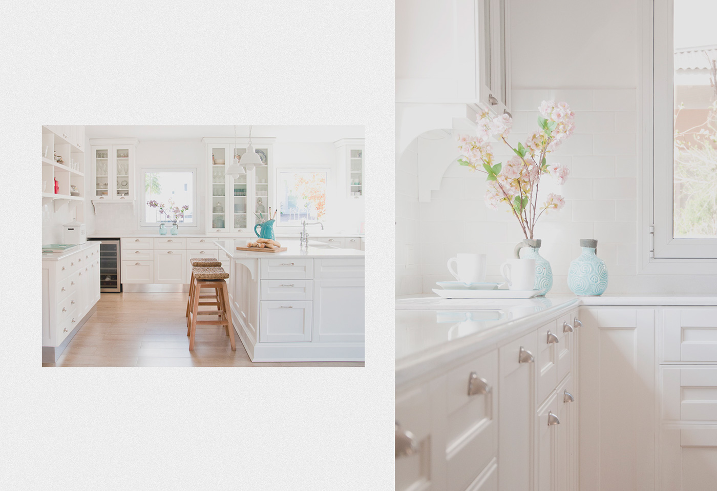 Cocinas kitchen blanco White minimal spaces espacios Ambientes ambients house casa