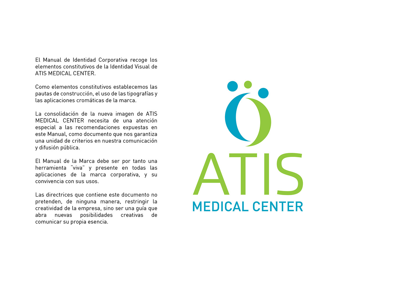 Project marca brand branding  signals proyecto atis medical medical center