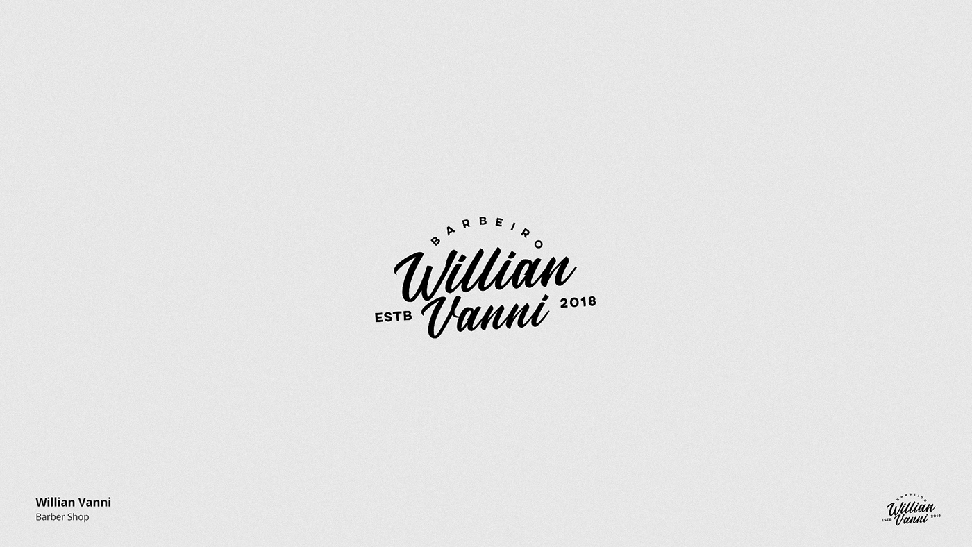 Logotype 07 Logofolio: Willian Vanni Barbeiro
