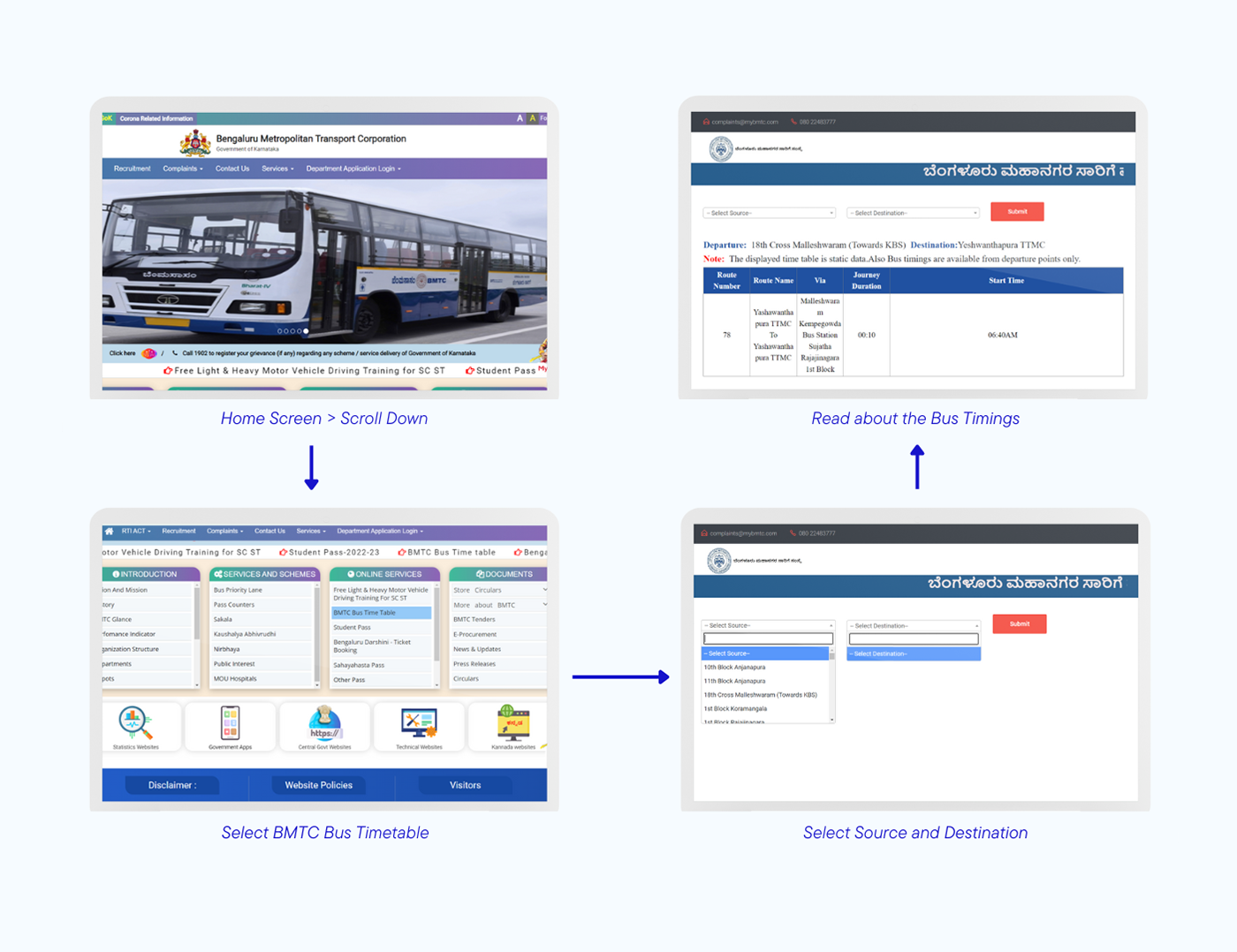 bangalore ux UX Research redesign Transport ux/ui user experience BMTC Case Study