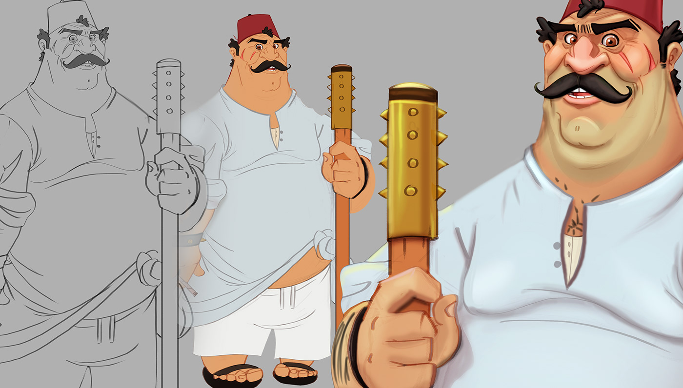 Character design  concept egyptian heroes Super Hero Retro Custom art direction  ILLUSTRATION  gang