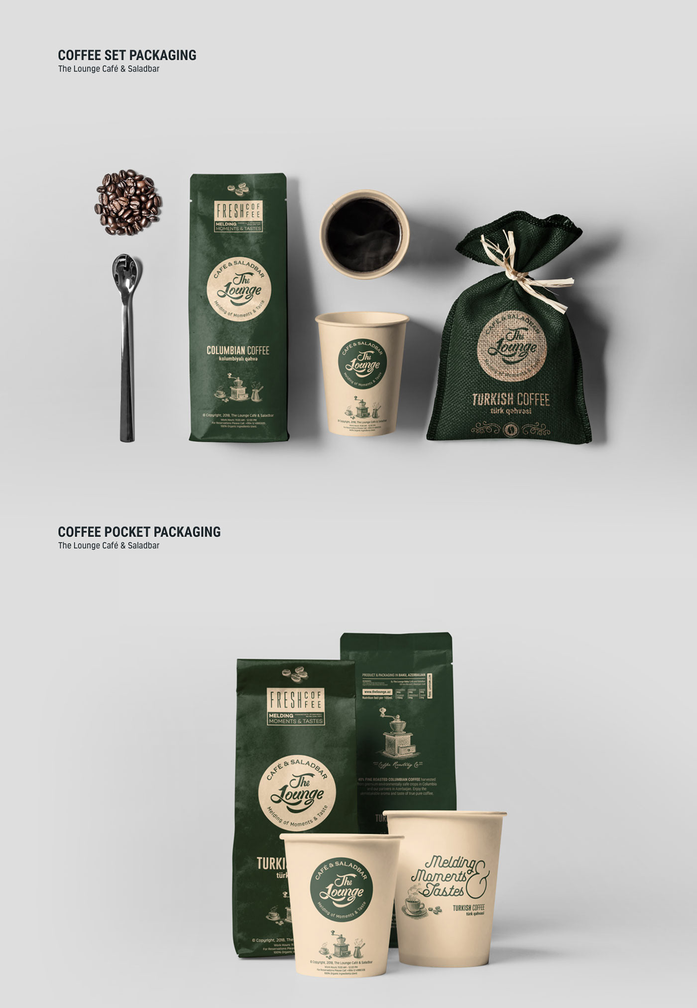 Calligraphy   Coffee tea package cafe saladbar Corporate Identity vintage baku luxury