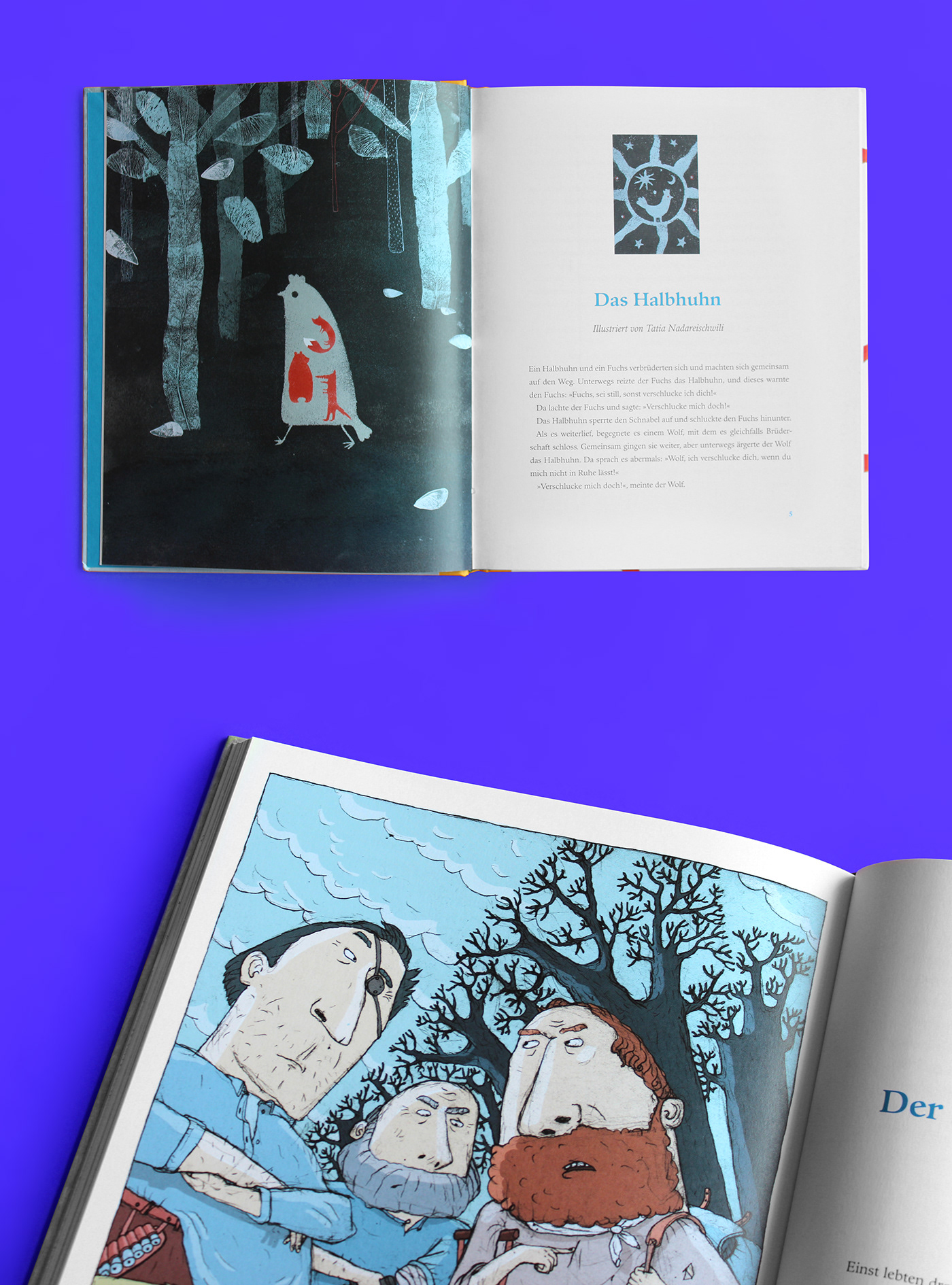 book ILLUSTRATION  design Layout georgian swiss german Drawing  digital art