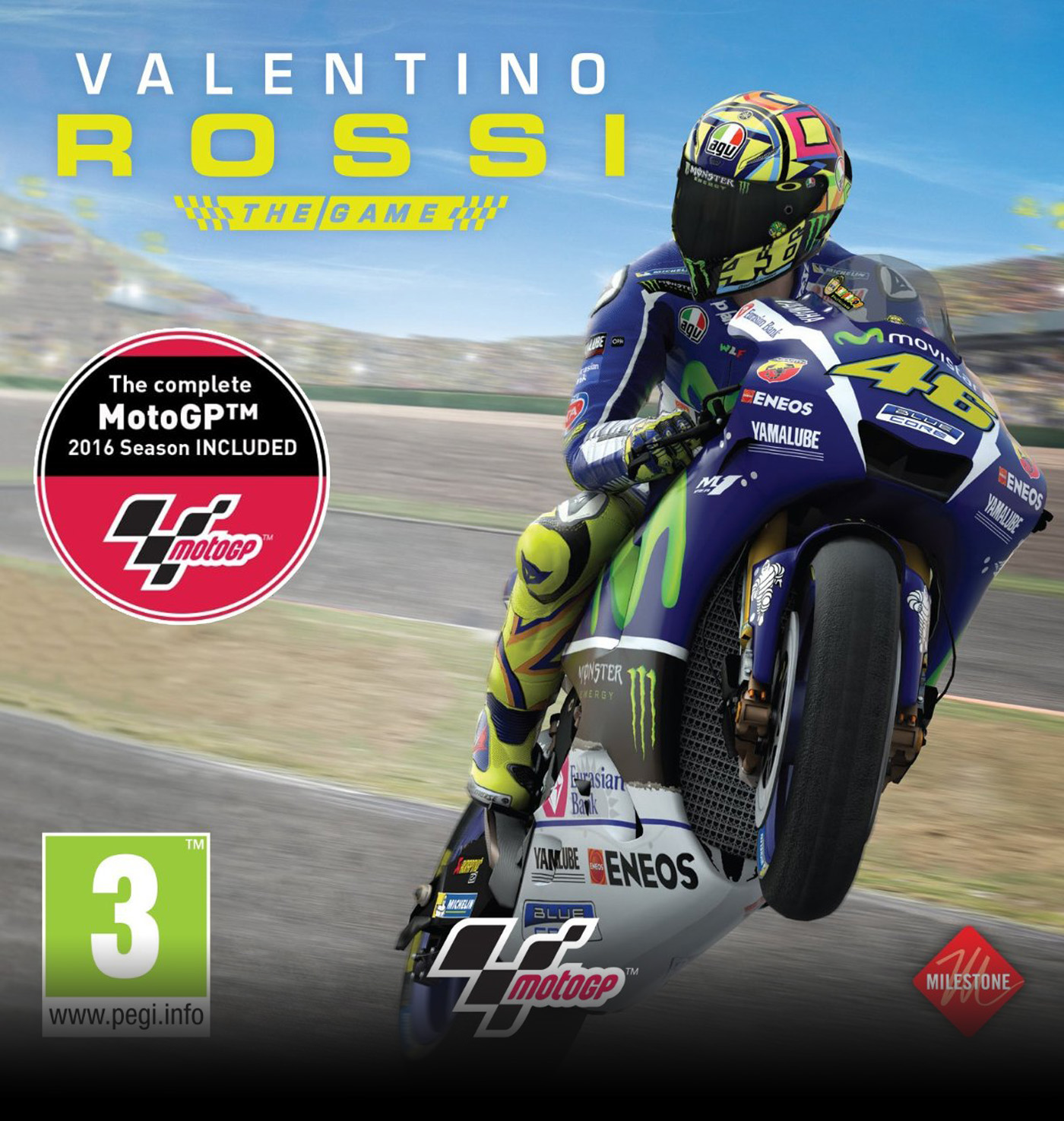 valentino rossi 2D UI GUI motorbike moto graphic videogame game Racing motogp menu sport xbox Ps4