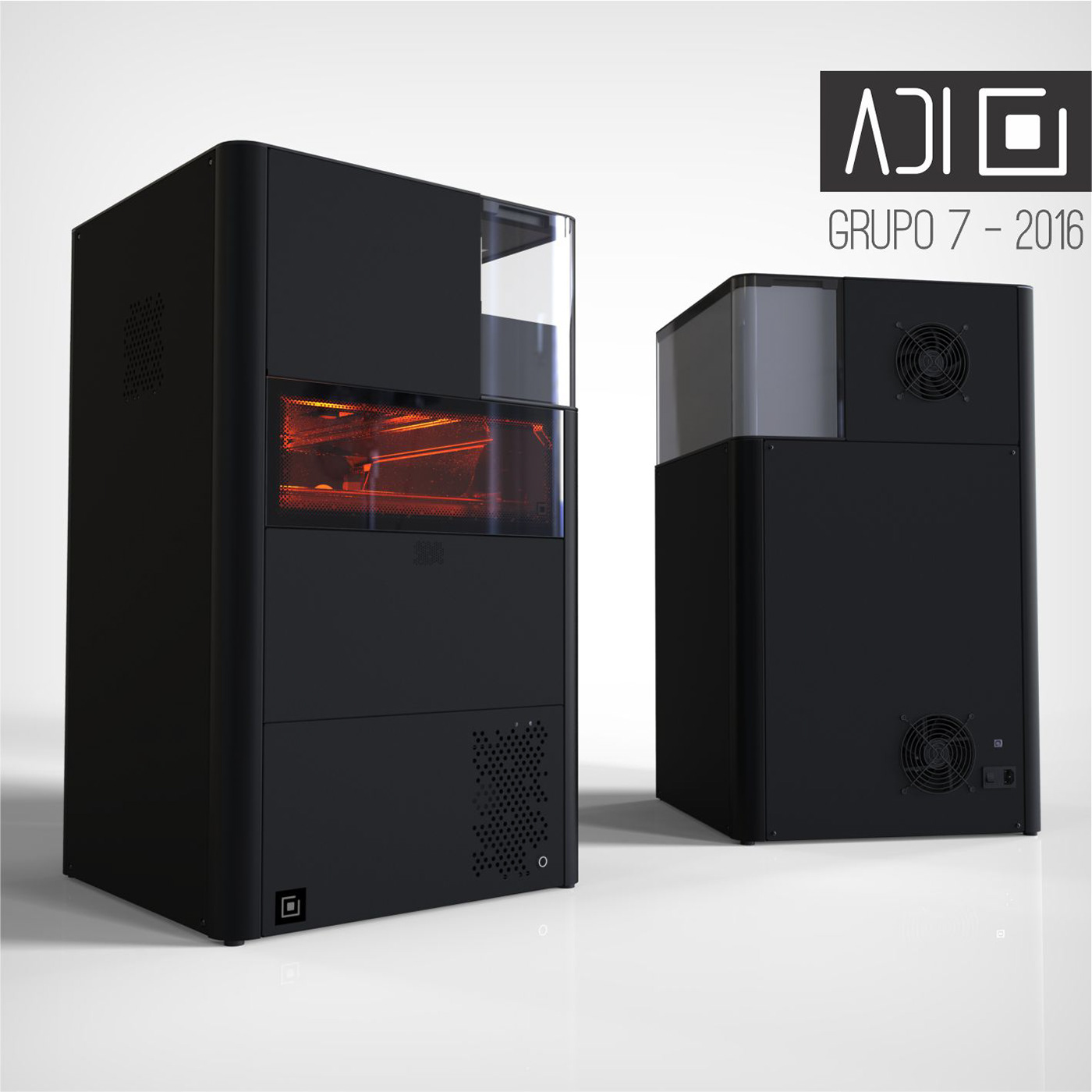 3D Printer SLS industrial design  thesis prototype additive manufacturing selective laser sintering