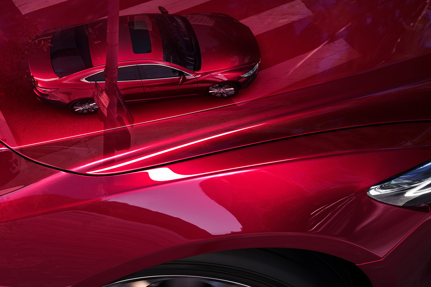 we created this personal project to emphasise the beauty of Mazda's So...