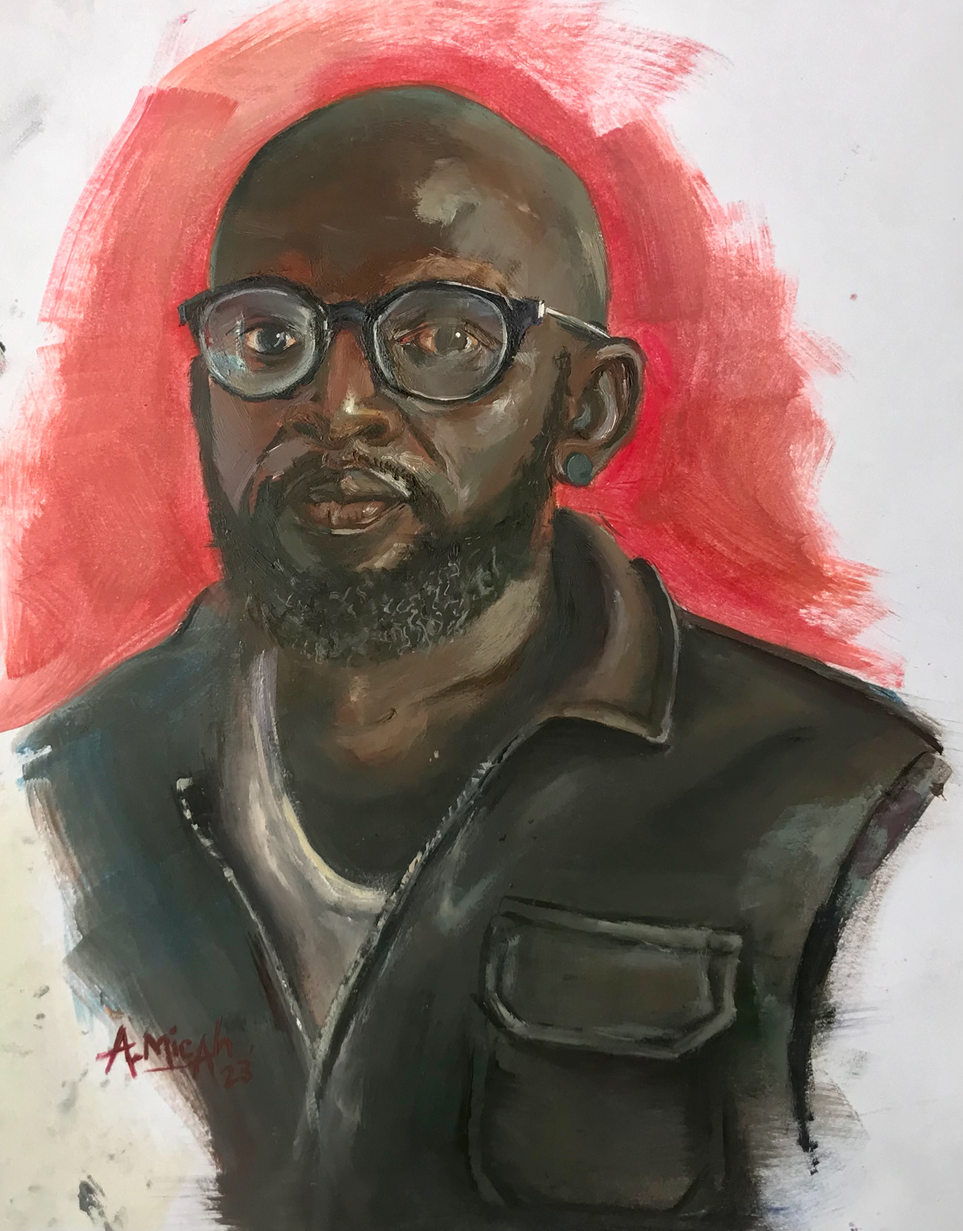 portrait oilpainting portraitist FINEART Africanart kenyanart