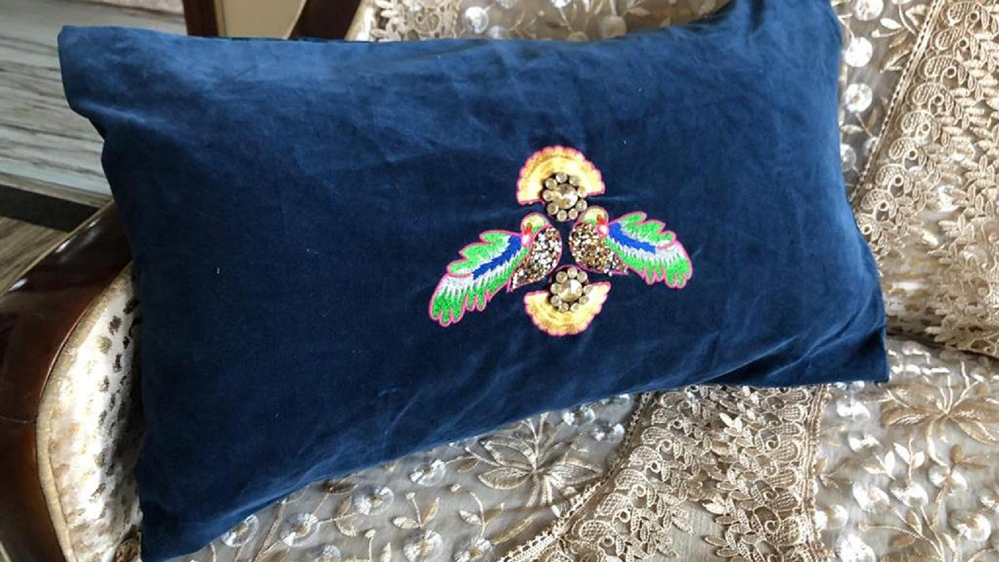 Embroidery textile surface design fabric surfaceornamentation