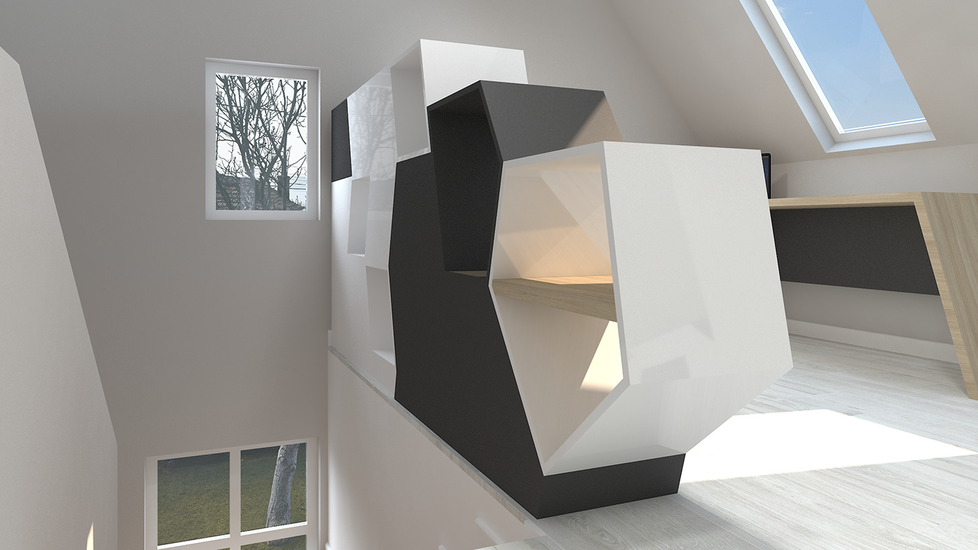 furniture design  Interior interior design  LOFT Loft Project Svilen Gamolov