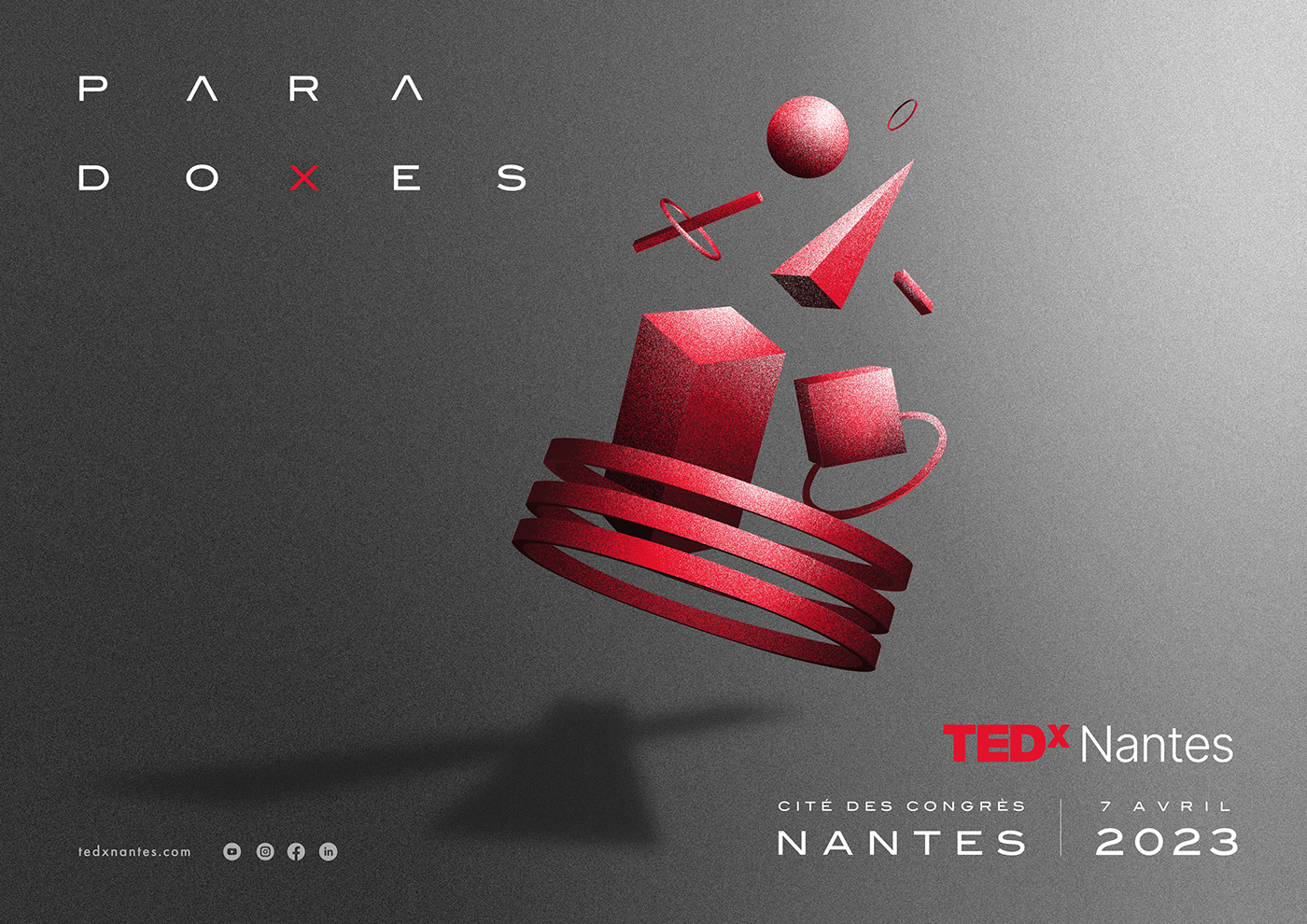 Advertising  graphic design  instagram poster Socialmedia TEDTalks TEDx tedxevent typography   visual identity