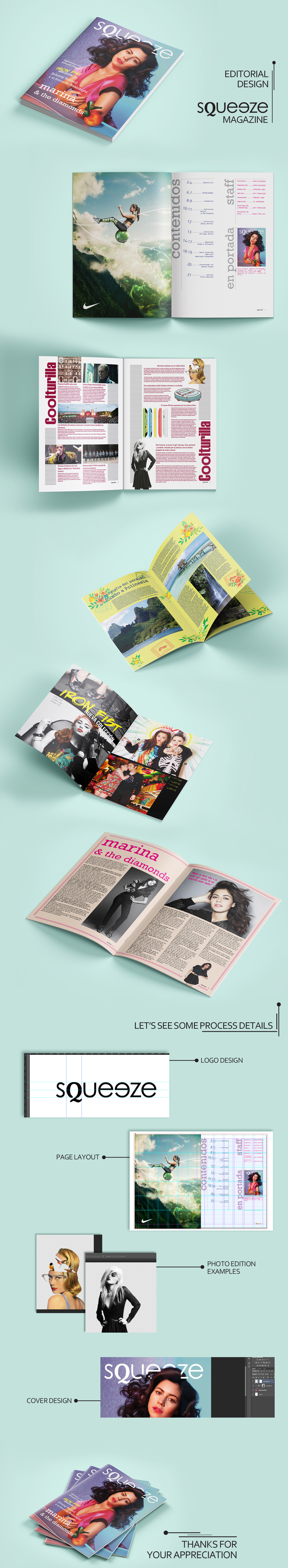 editorial editorial design  magazine cover magazine cover design graphic Layout maquetación revista edition