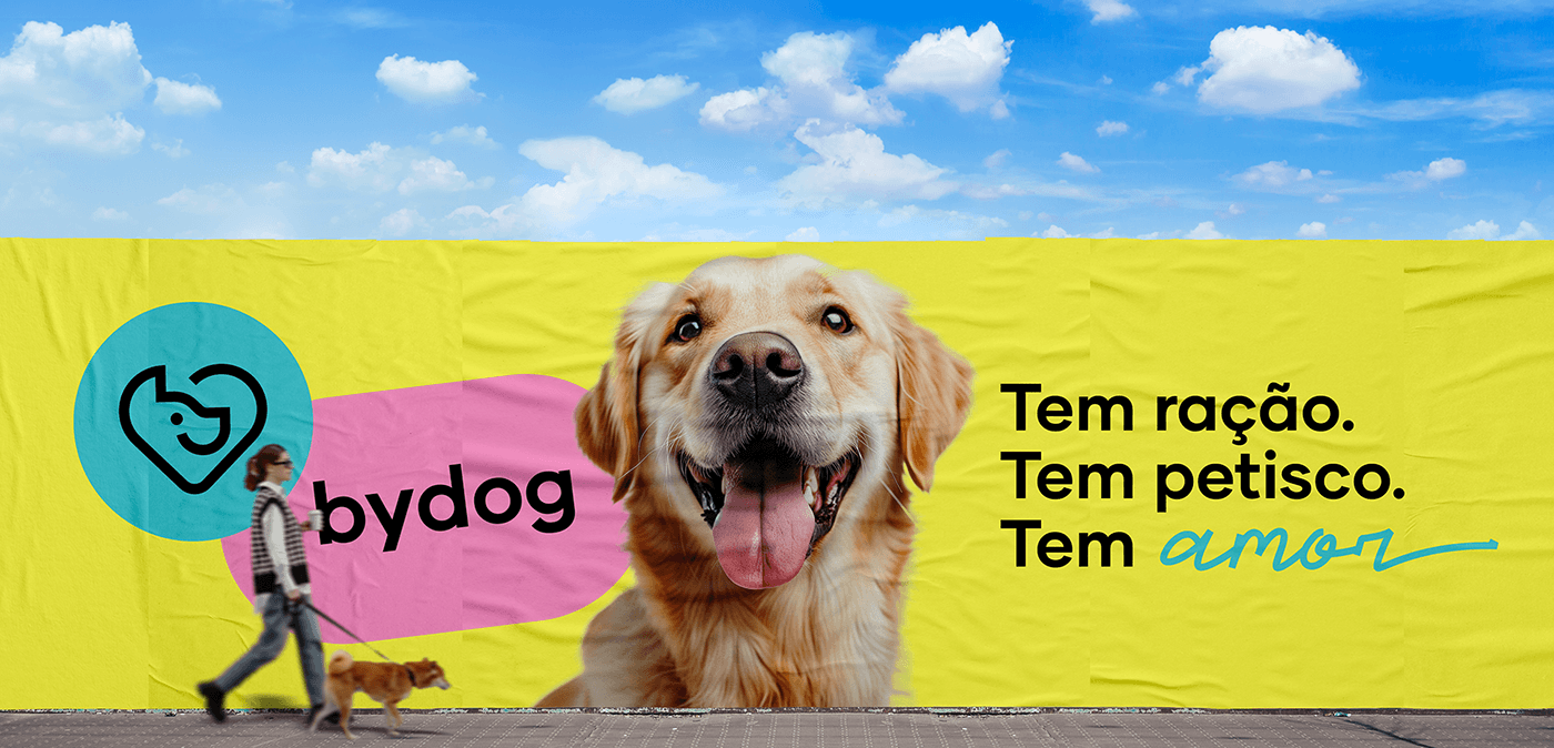 dog Pet visual identity Logo Design Graphic Designer brand identity adobe illustrator Brand Design logo design