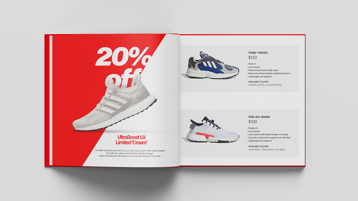 #adidas #Poster #catalog #Sneakers #editorial #typography #Design #inspiration #experimental #concept