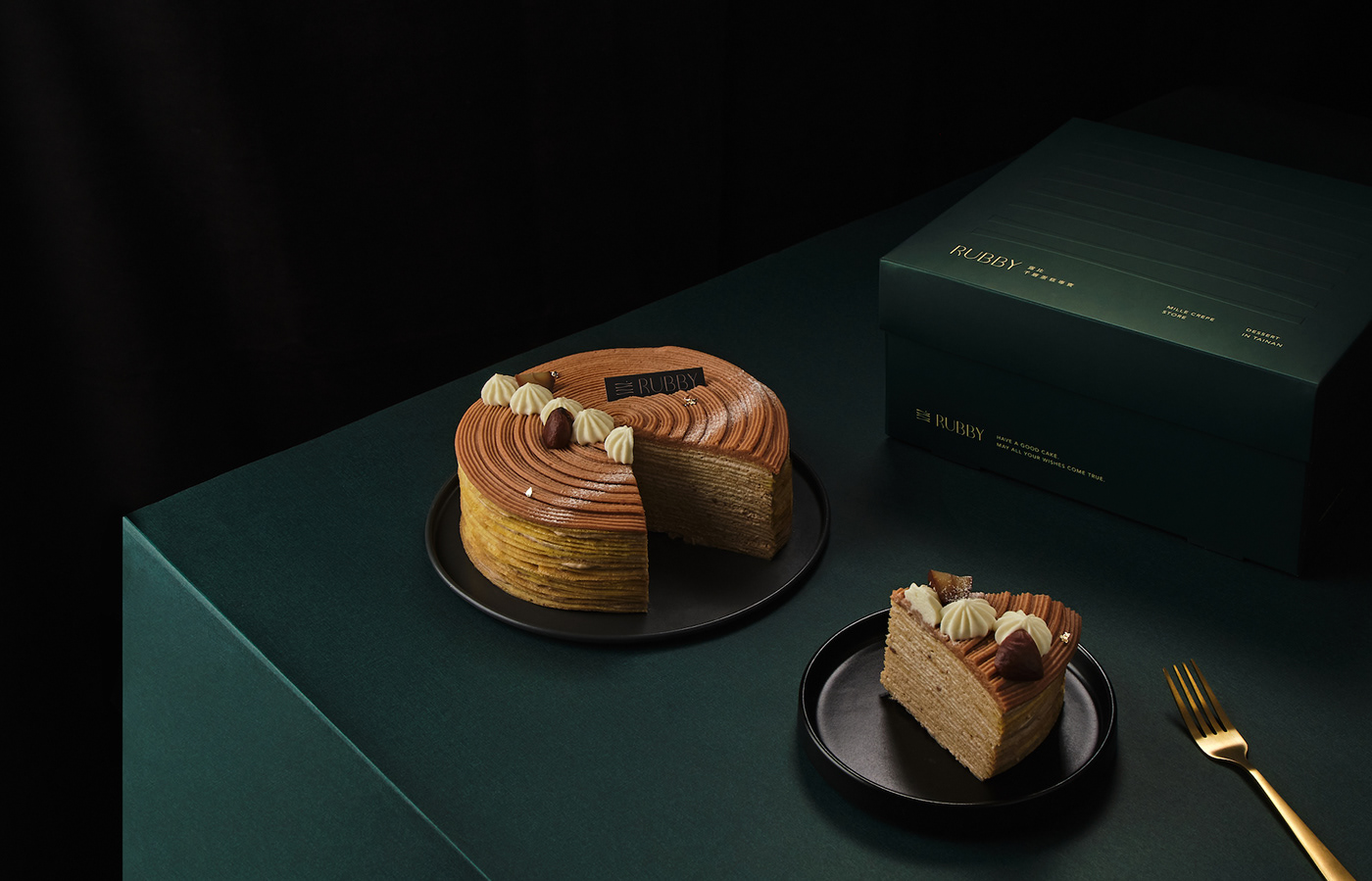 logo Packaging dessert cake 包裝設計 visual identity Logo Design K9design