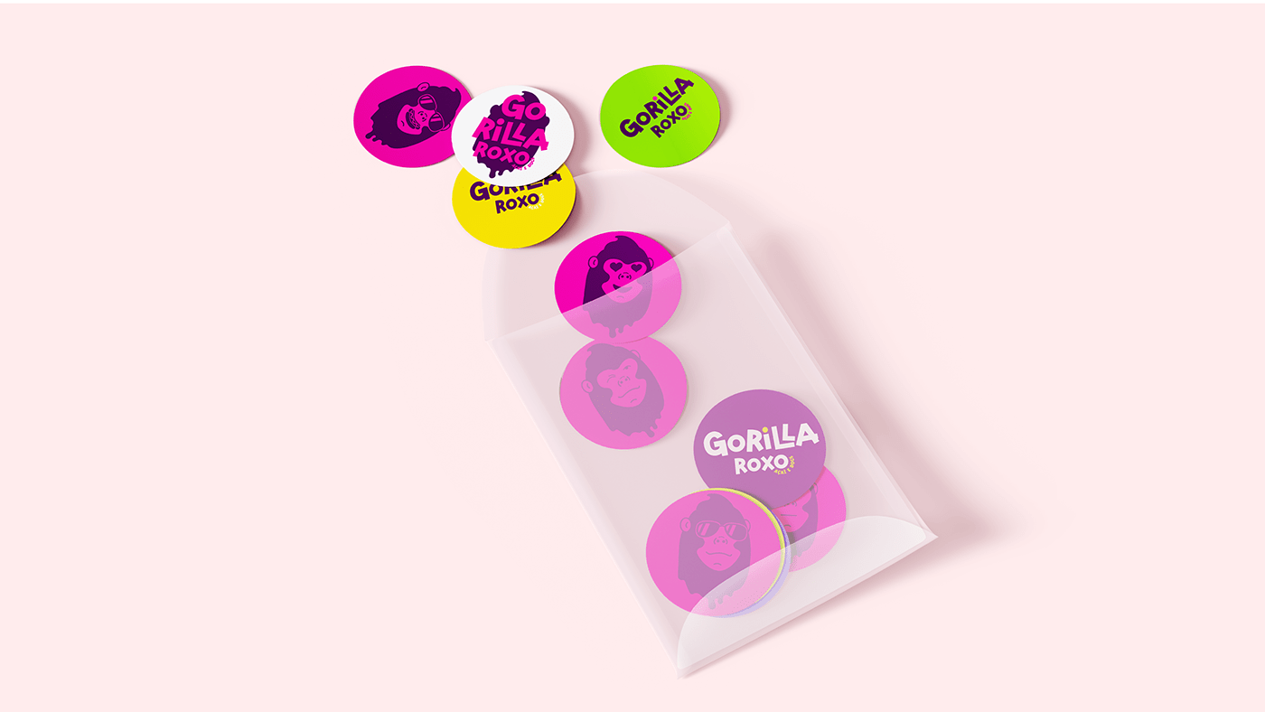 brand brand identity branding  Logo Design tipography acai Açaíteria dogs gorilla hotdog
