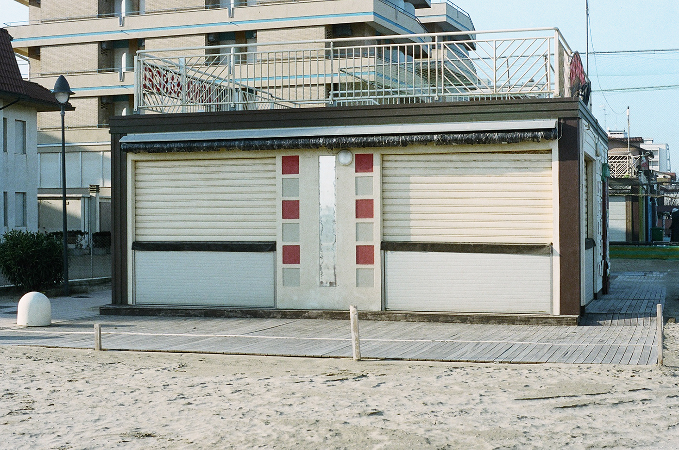 Riviera adriatico emilia romagna beach winter pastel kodak portra Analogue film 35mm silence sea hello ciaomare