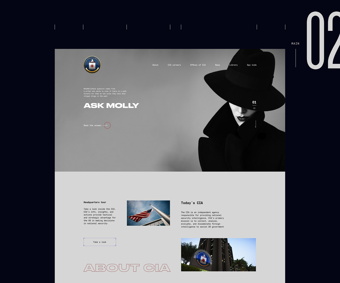 corporate redesign Technology typography   UI ux Website Webdesign