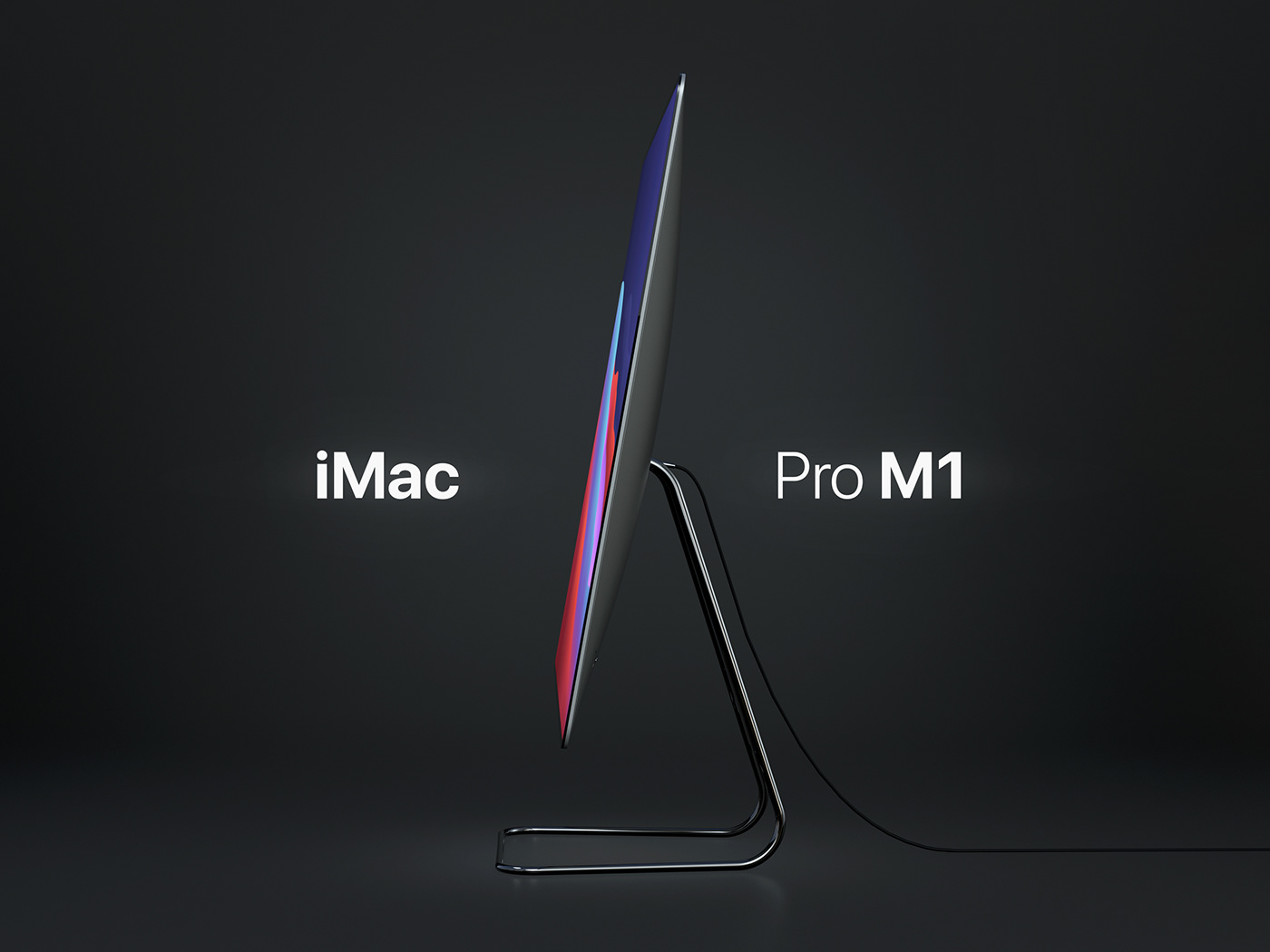 apple concept iMac imac Pro industrial design  M1 mac product design  redesign tech