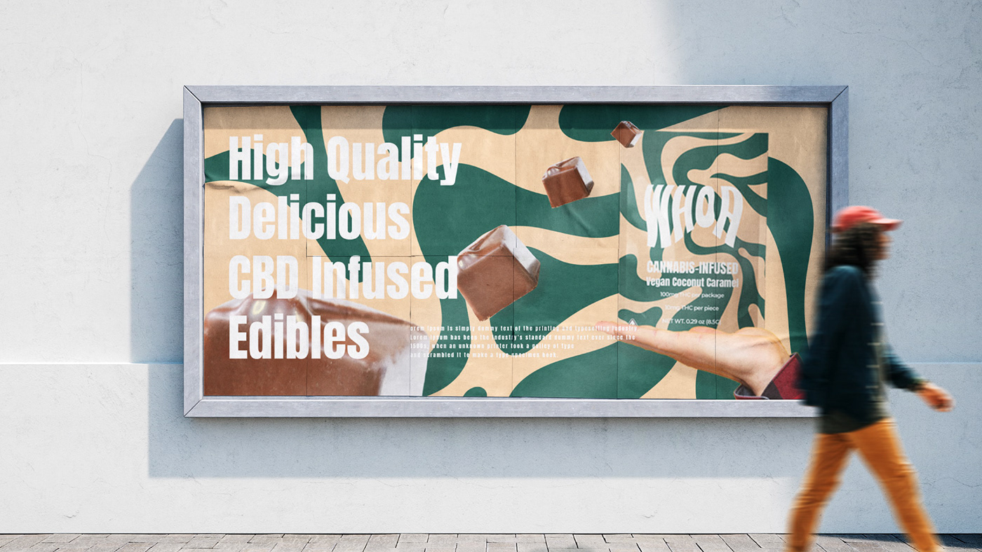branding  cannabis CBD EDIBLES hemp Label Packaging thc Wellness Wellness branding