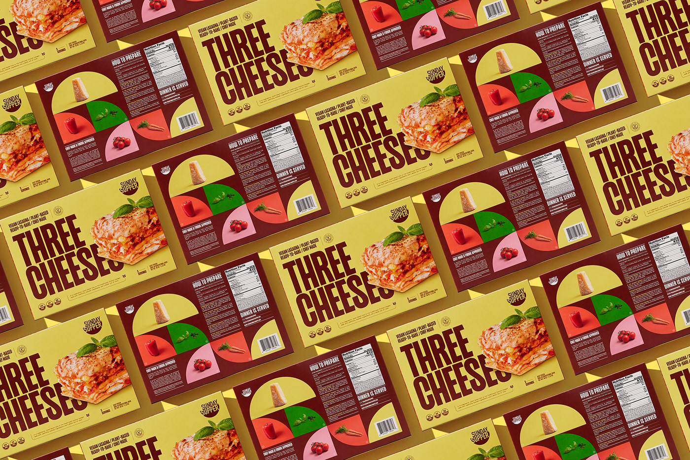 branding  Food  healthy italian Lasagna Packaging vegan Plant-Based Shopify WholeFoods