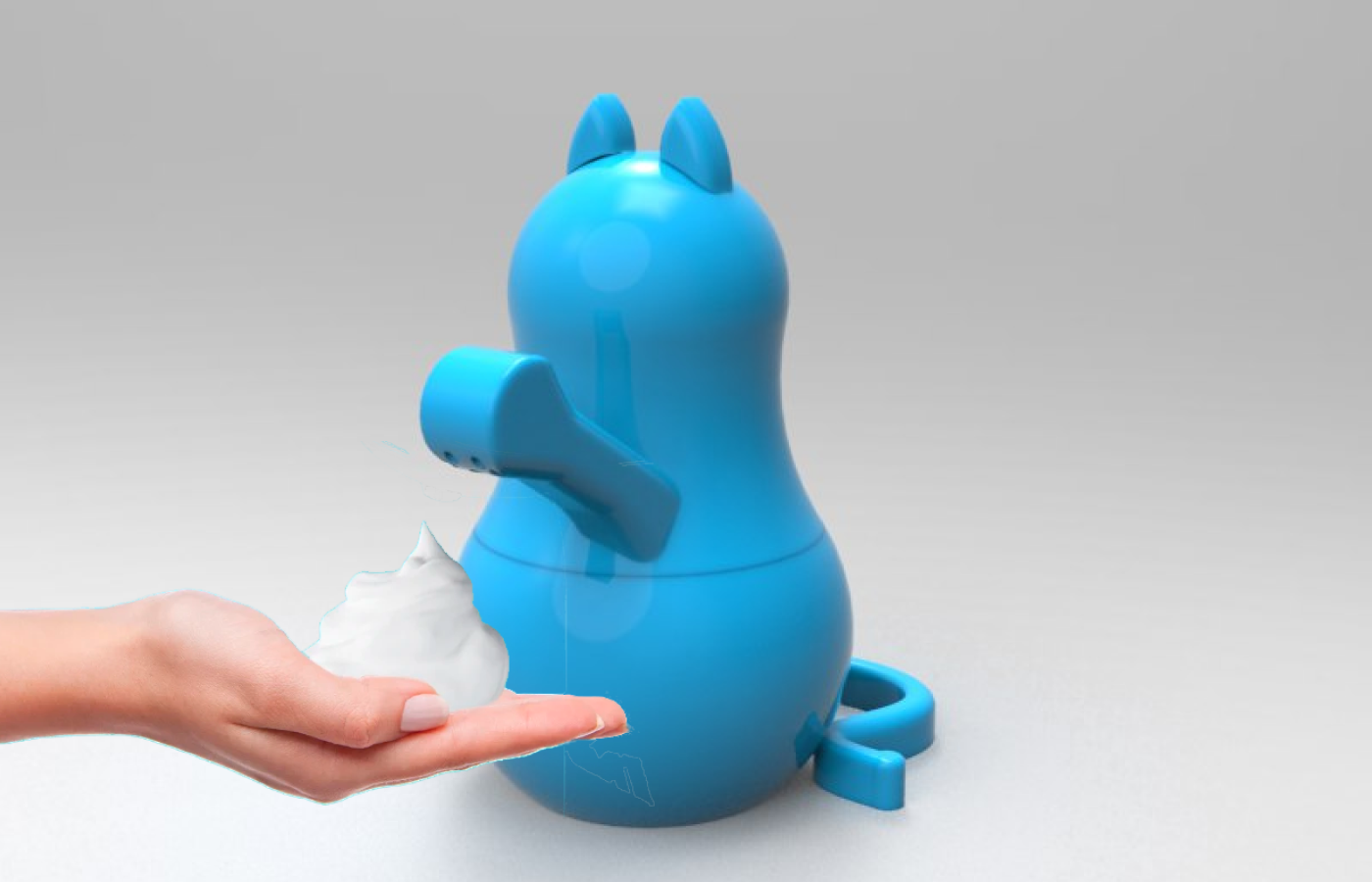 industrial design  product design  Render visualization inventor 3d modeling Figma dispenser soap design