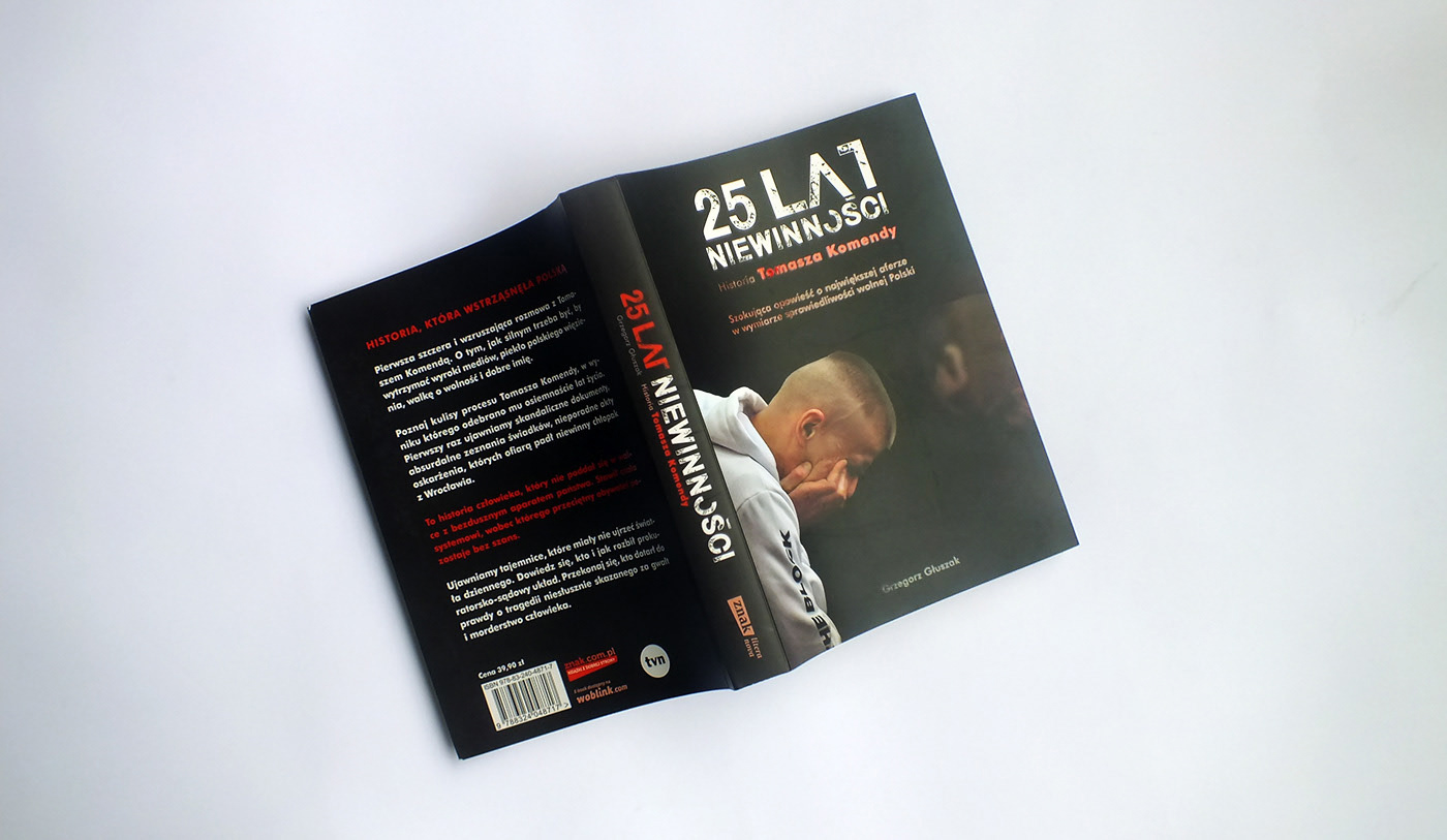book book cover tomasz komenda książka reportaż wywiad