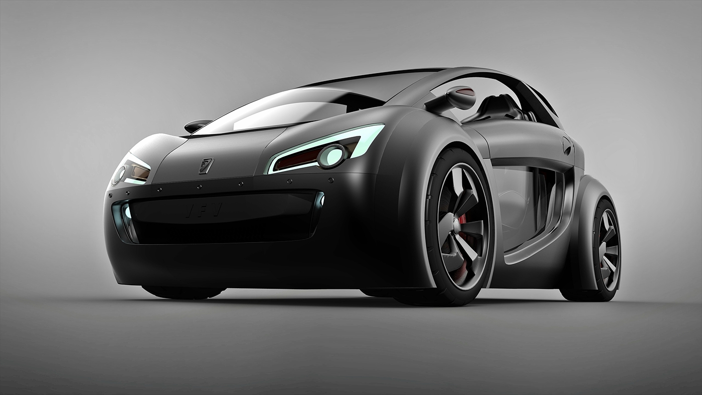 vfv Very Fun Vehicle NT DESIGN STUDIO concept car autodesign automotive  