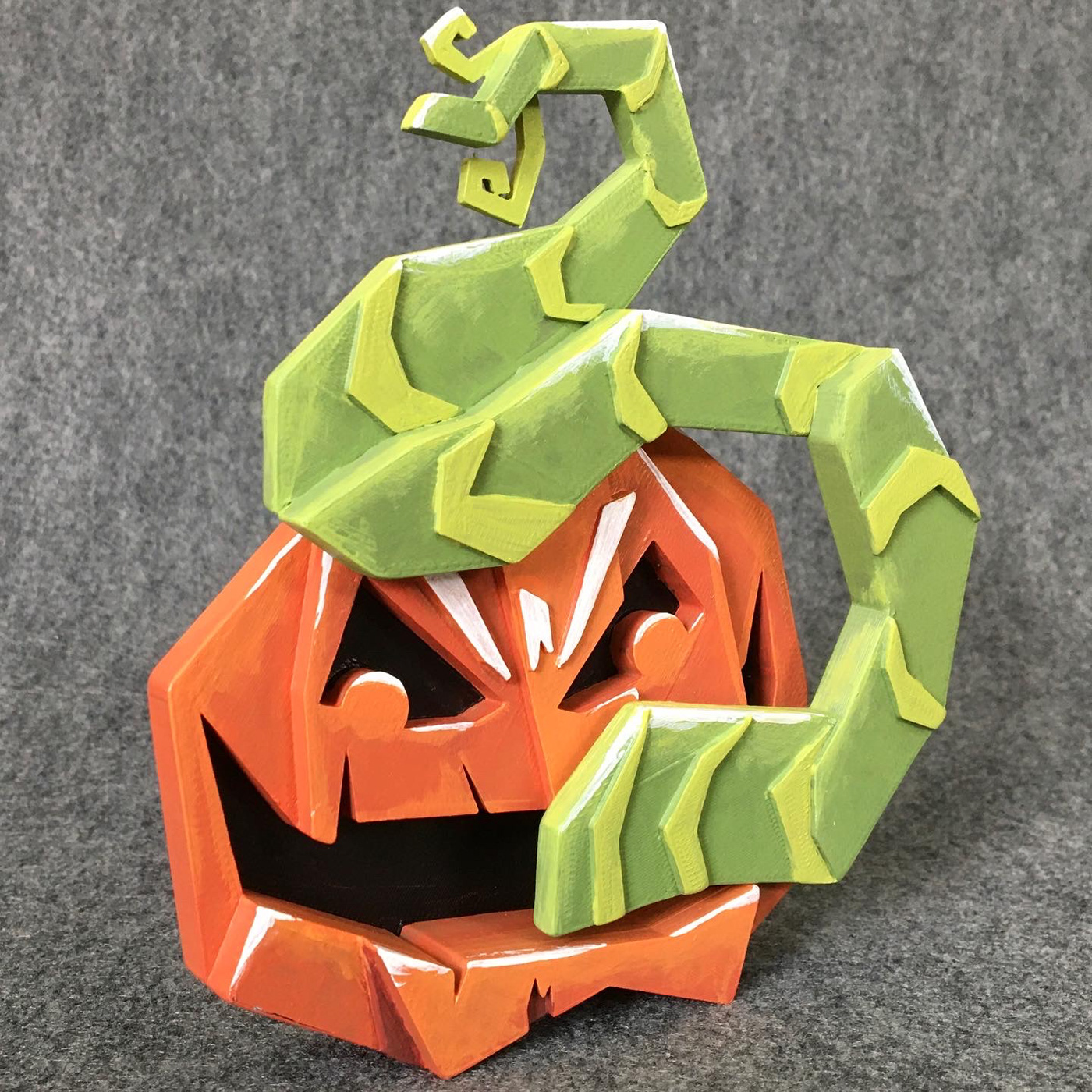 Shane houston pumpkin Halloween Jack o Lantern 3d printing sculpture Digital Art 