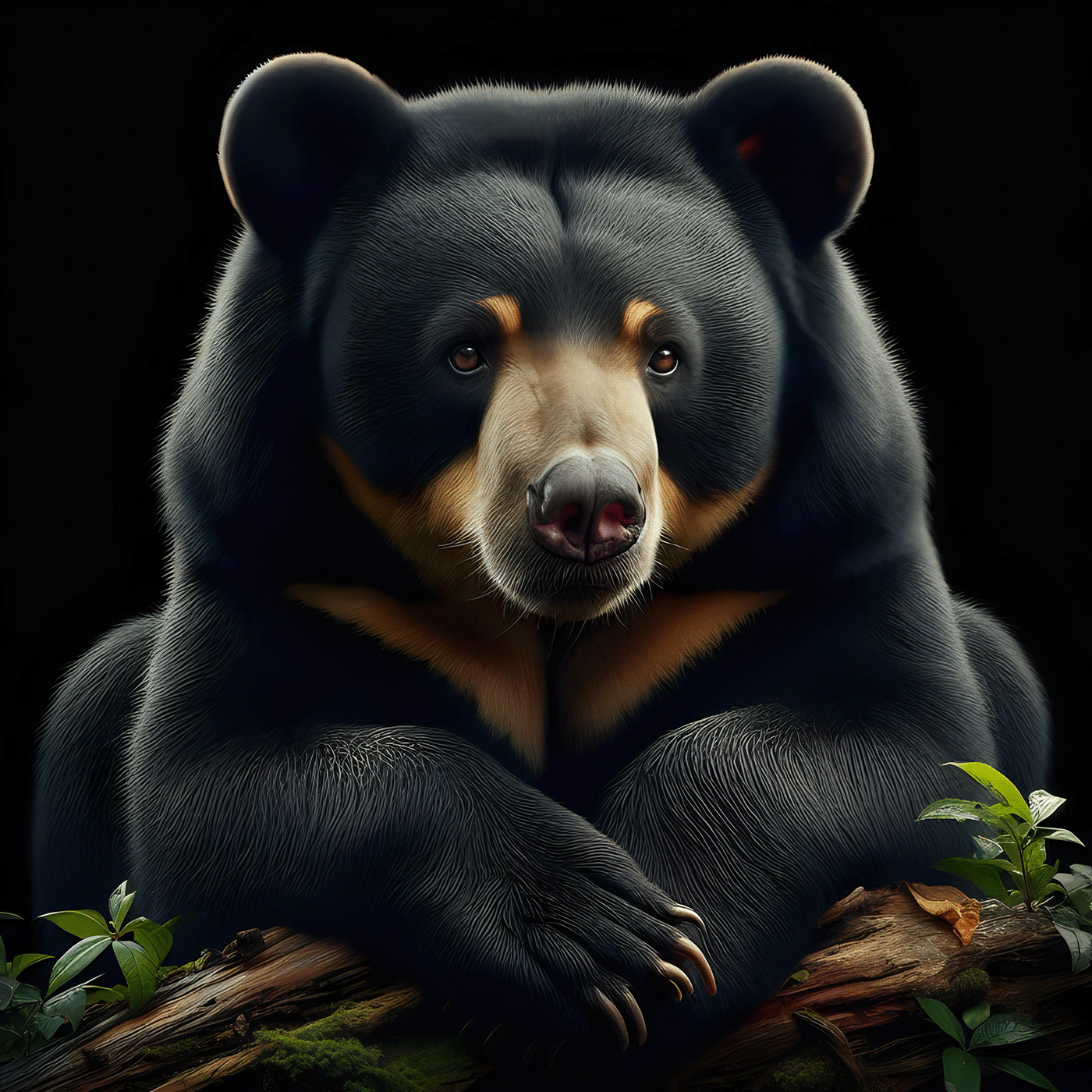 bear spectacled Amazon rare species