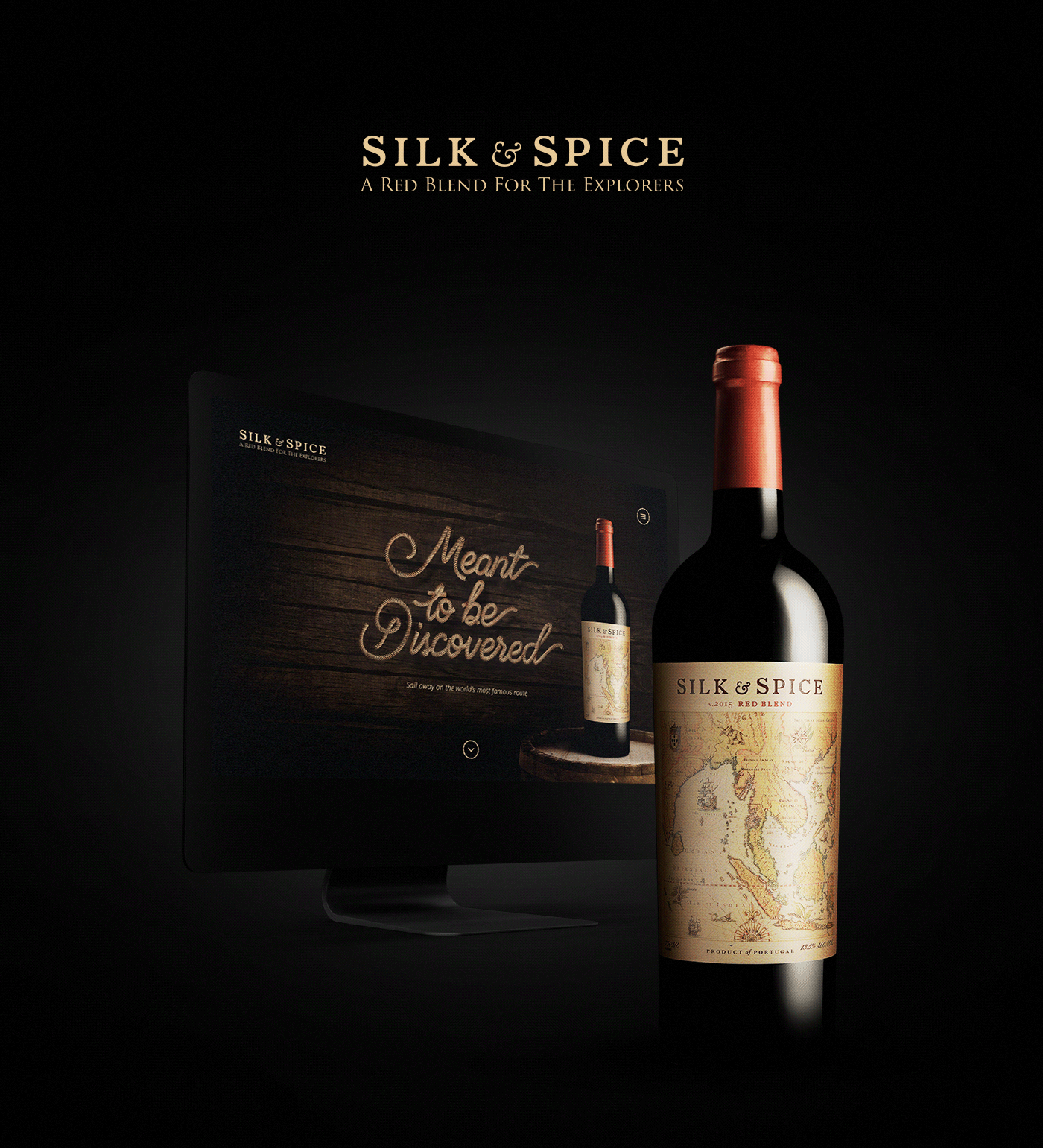 Webdesign design graphic design  wine social media