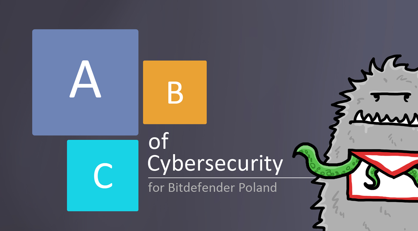 bitdefender poland online campaign characters cybersecurity threats Internet monsters