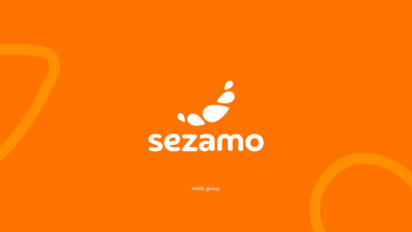 online Supermarket Retail branding  visual identity Logo Design Czech Republic prague Rohlík sezamo
