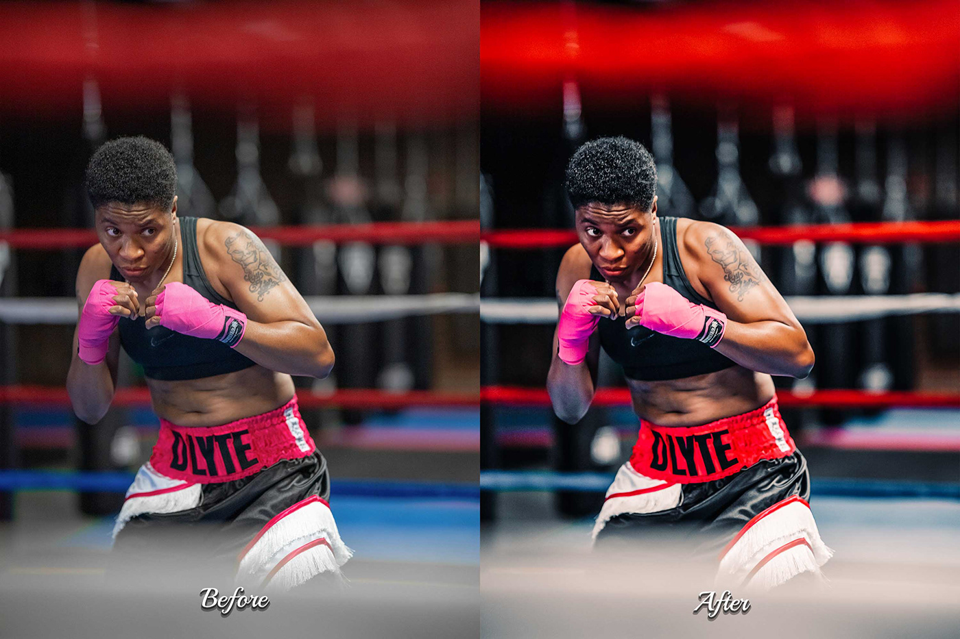 lightroom presets combat sports instagram posts Desktop Presets Boxing Presets Boxing Rings Fighter photos Martial Sports Sports Bloggers Vibrant Styles