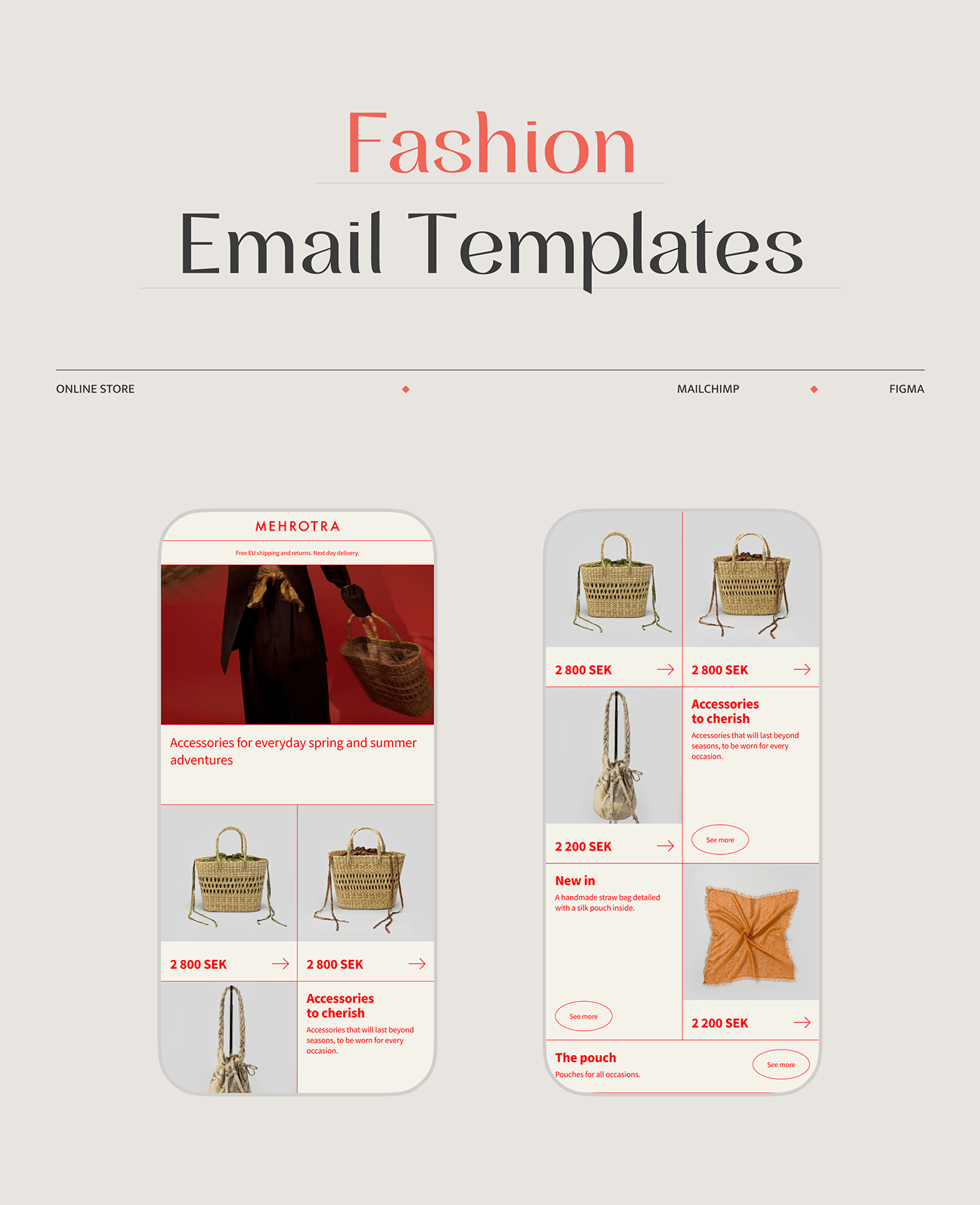 beauty Email Design email template Fashion  healthcare newsletter