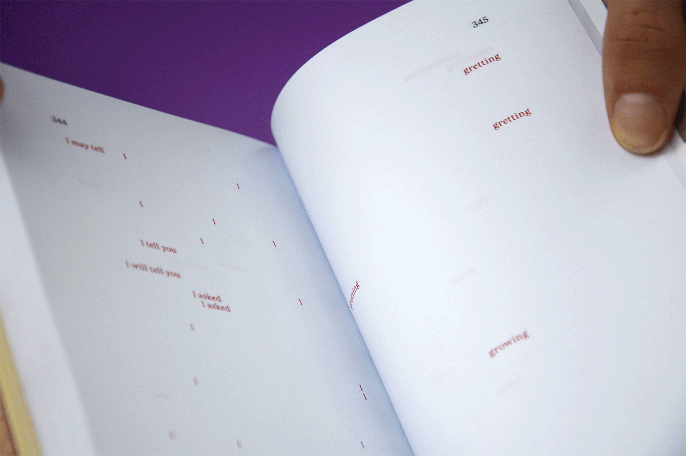 palimpseste concrete poetry editorial artist's books Exhibition  Facsimile humument Tom Phillips Collection collecting