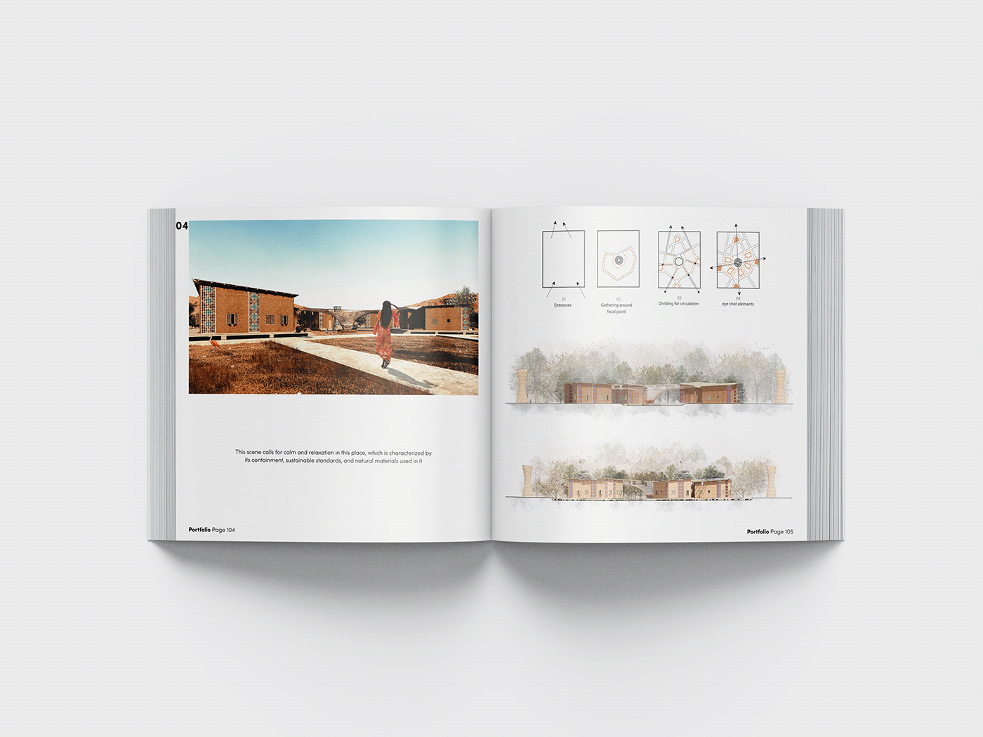 design architecture portfolio CV cv design architect Architecture portfolio archviz visualization graphic design 