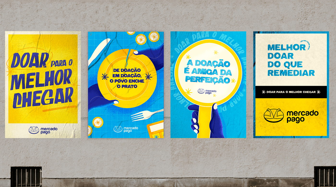 Brazil campaign Food  icons identidade visual ILLUSTRATION  key visual market marketing   social media