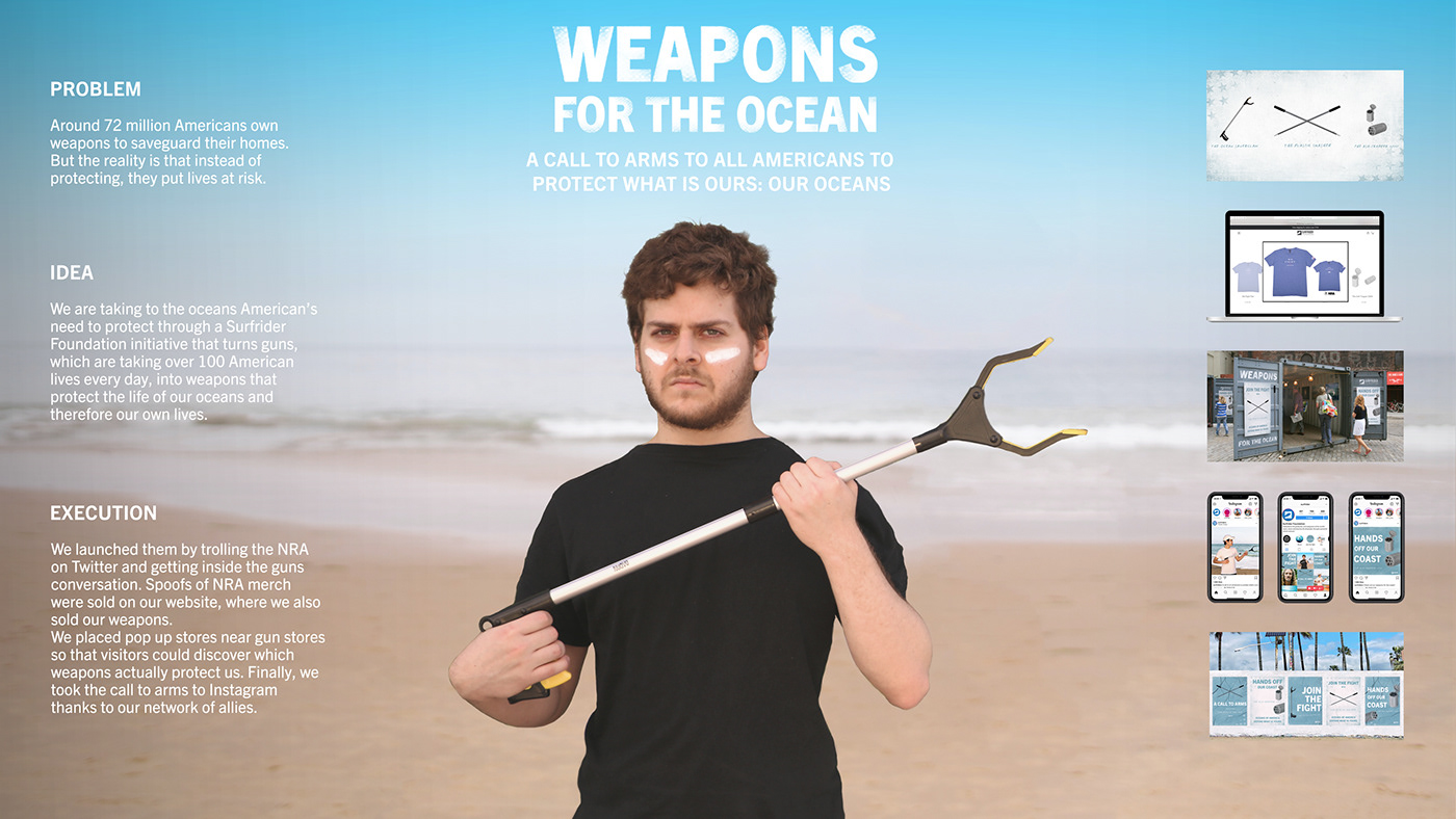 Advertising  graphic design  oceans Sustainability usa