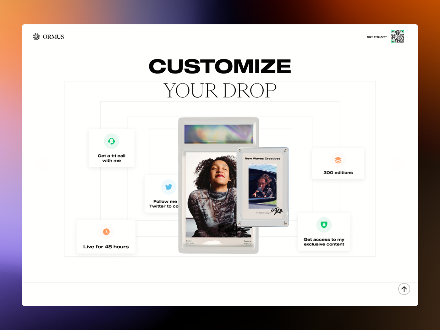 product design  typography   landing page design modern Photography  snap Web