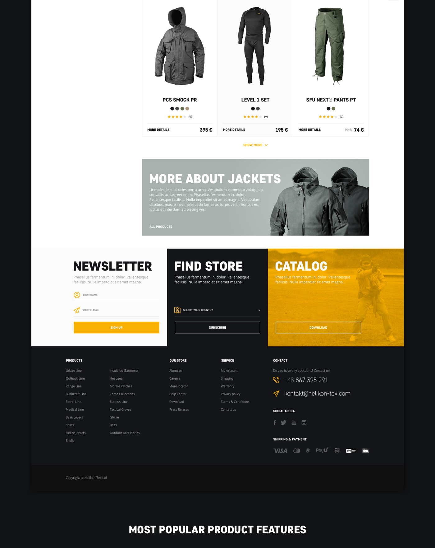 Ecommerce shop store Web animations buy Shopping Outdoor clothes mountain