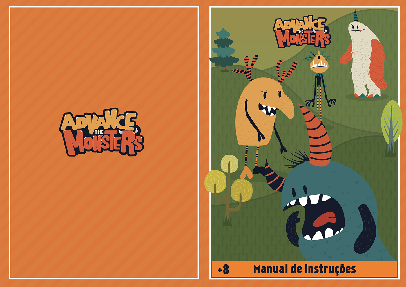 board game monsters Ilustração ILLUSTRATION 