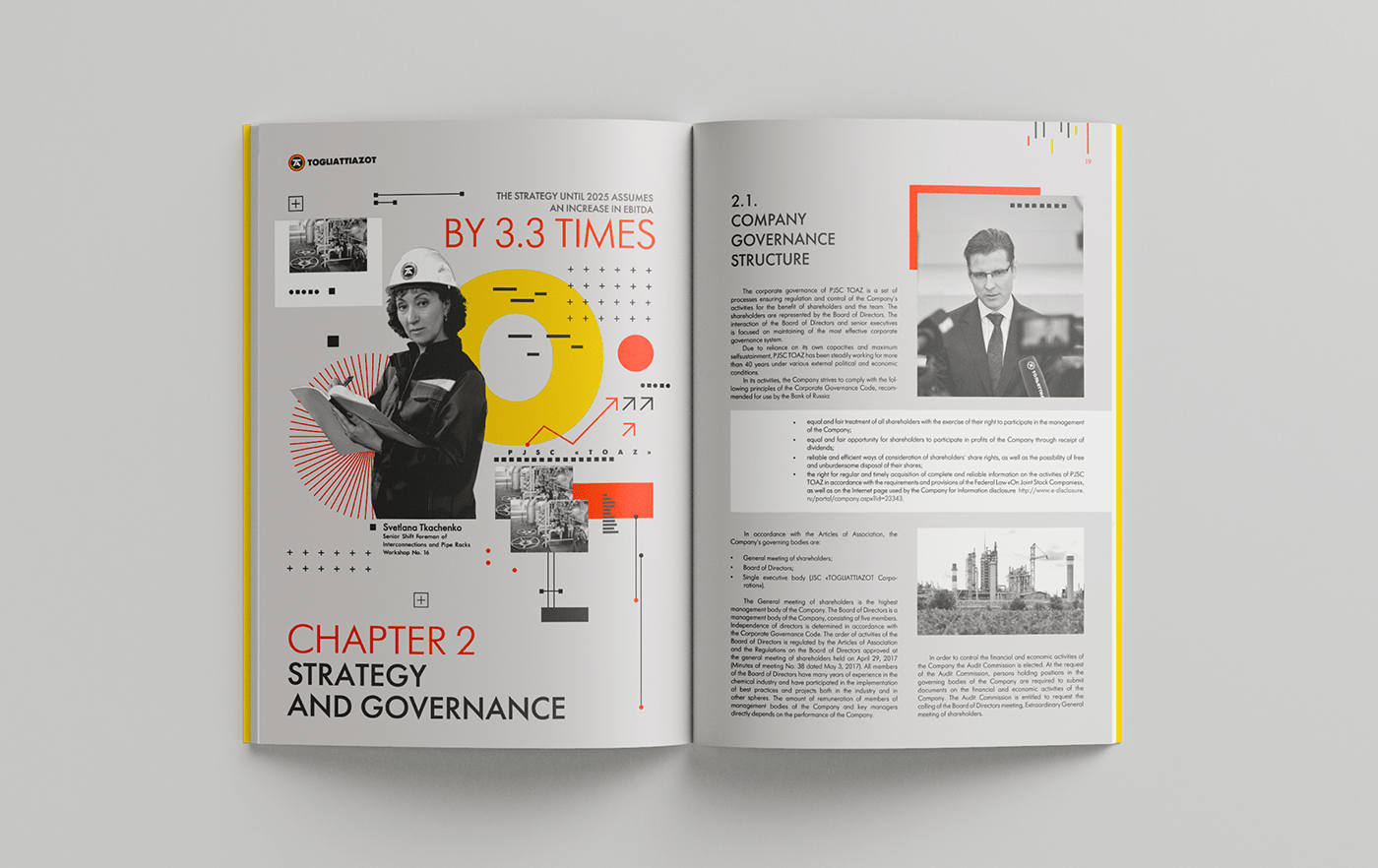 book design Brand Design company identity magazine print publication report design typography   visual identity